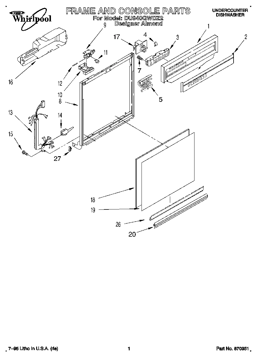 01 - FRAME AND CONSOLE