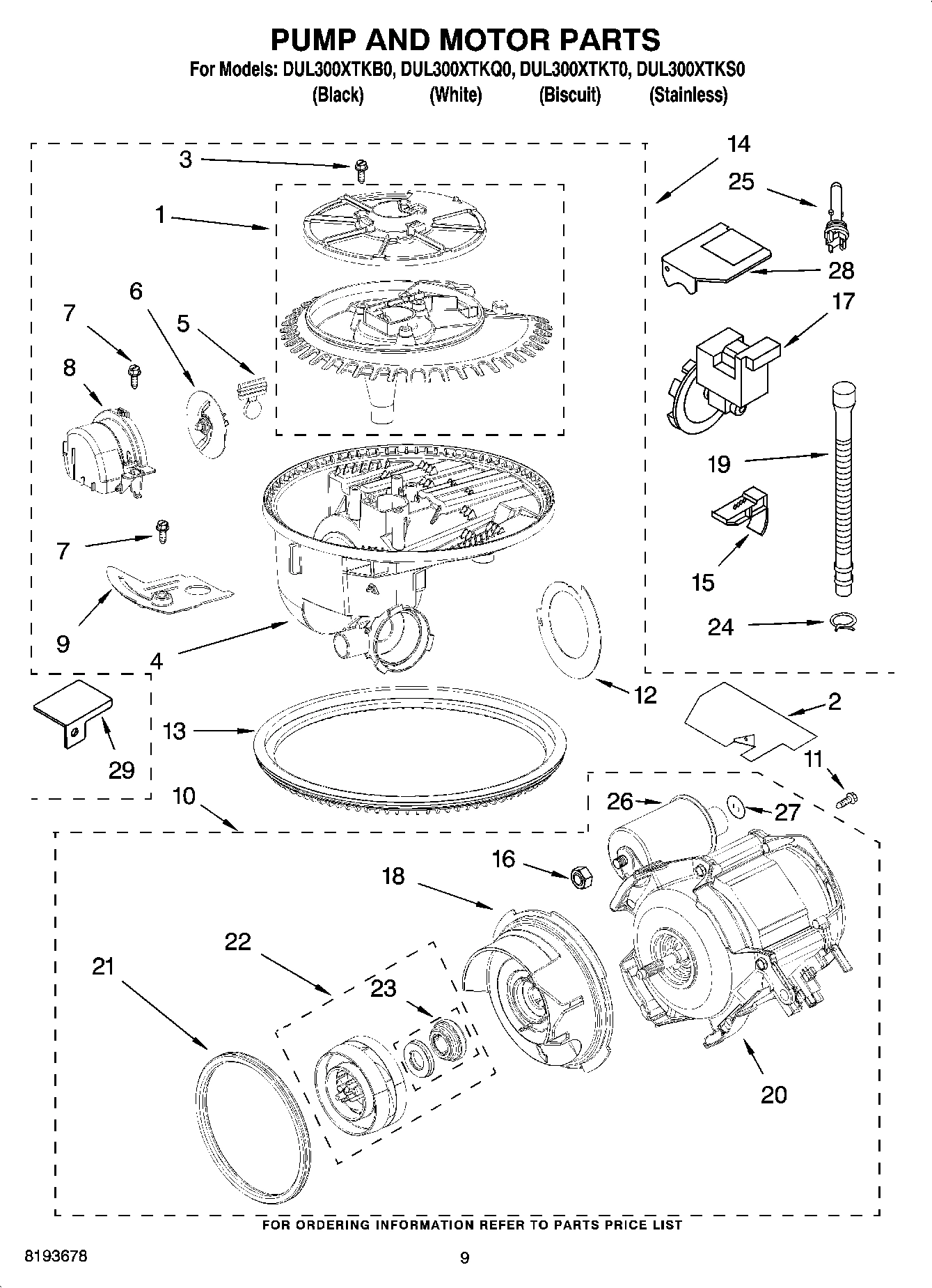 08 - PUMP AND MOTOR PARTS