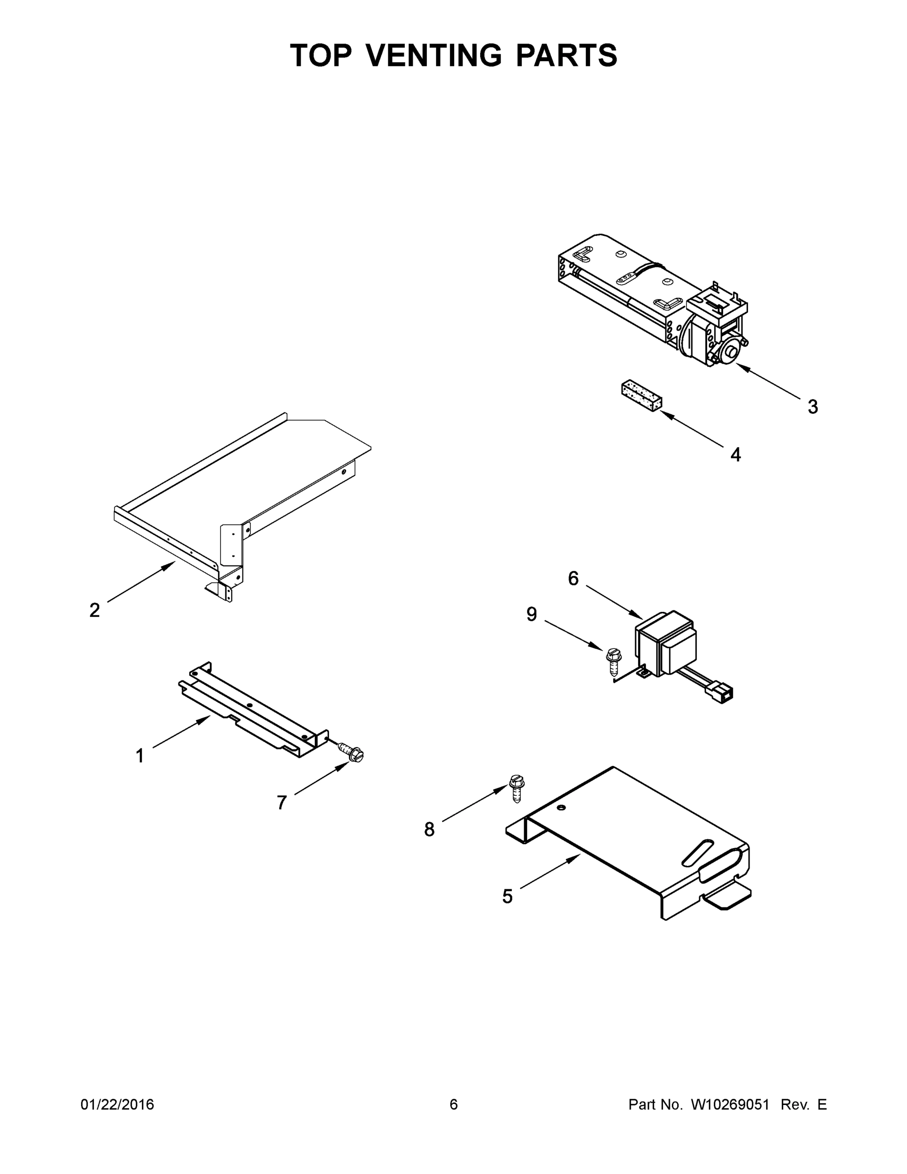 04 - TOP VENTING PARTS