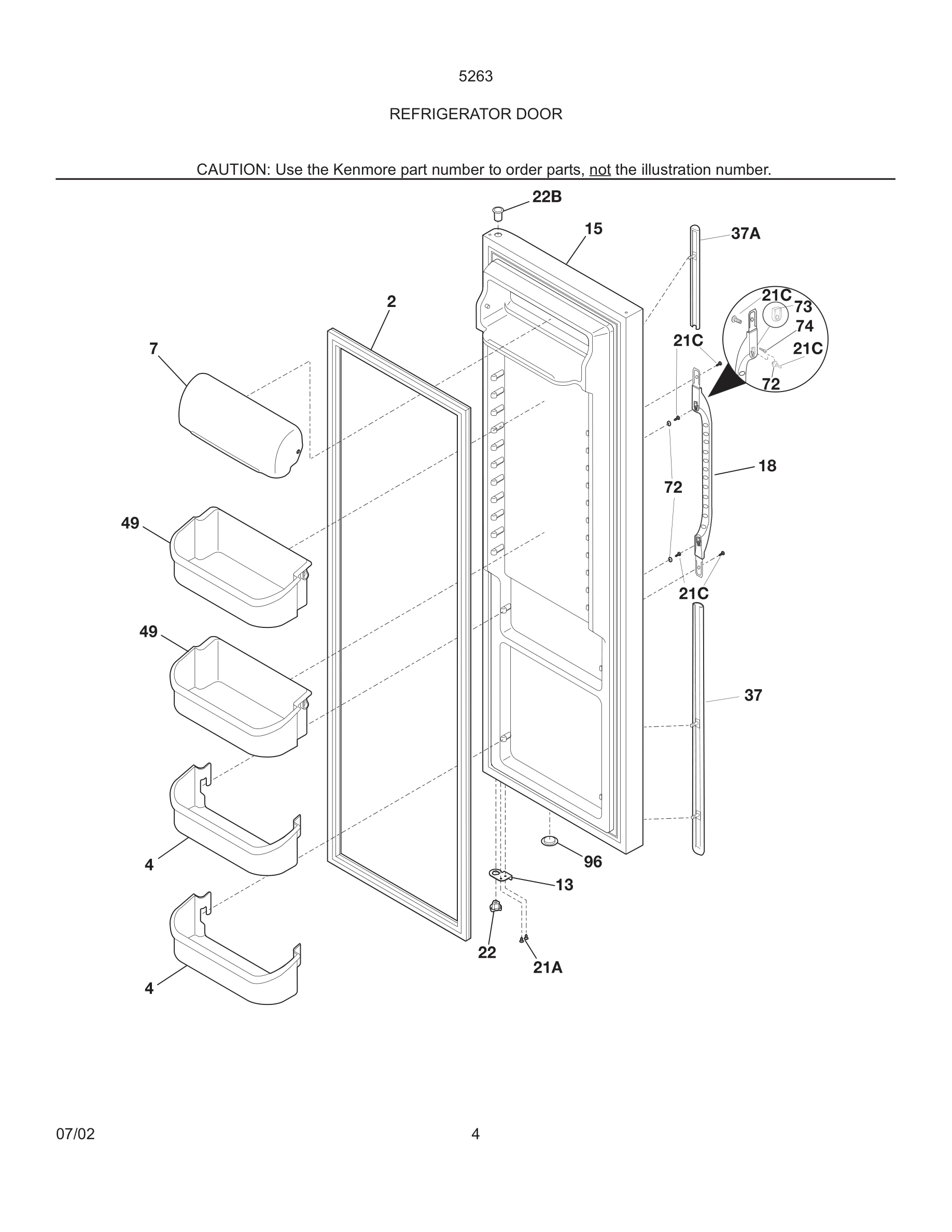 05 - REFRIGERATOR DOOR