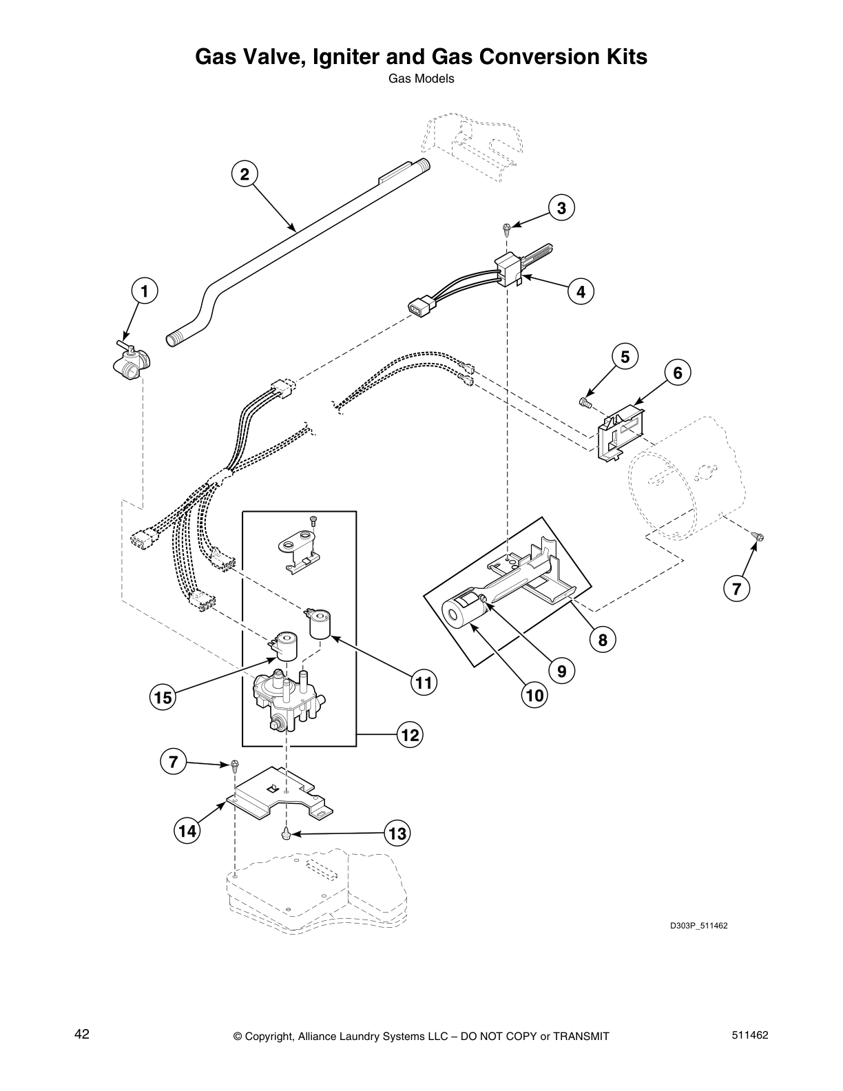 Gas Valve, Igniter and Gas Conversion Kits