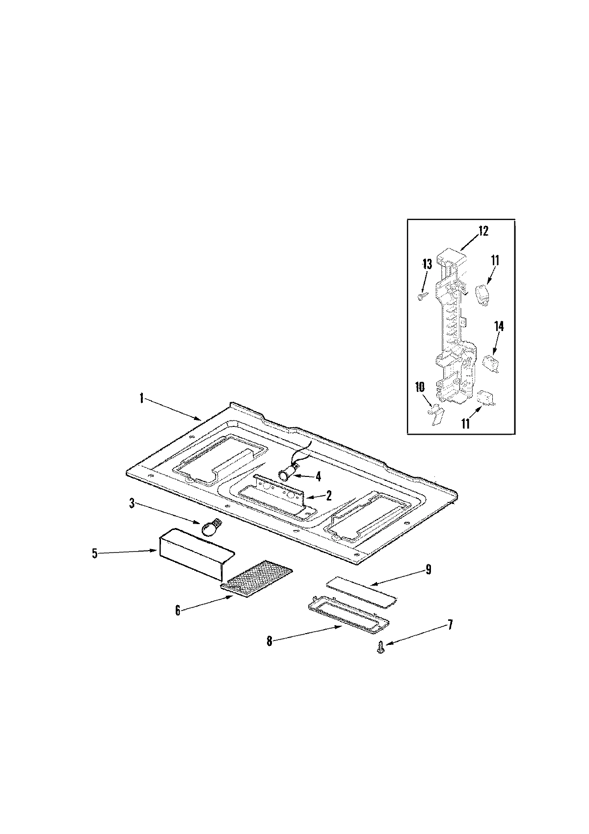 01 - BASE/LATCH BOARD ASSEMBLY