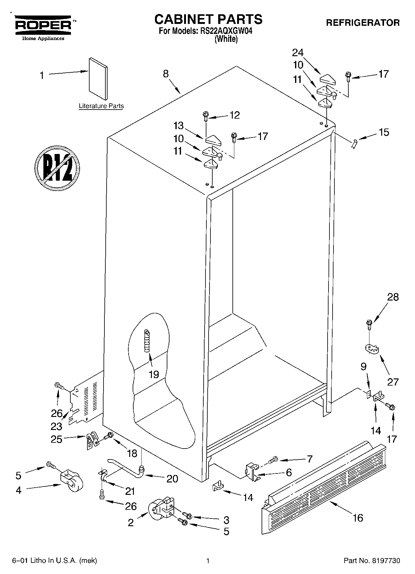 01 - CABINET, LITERATURE