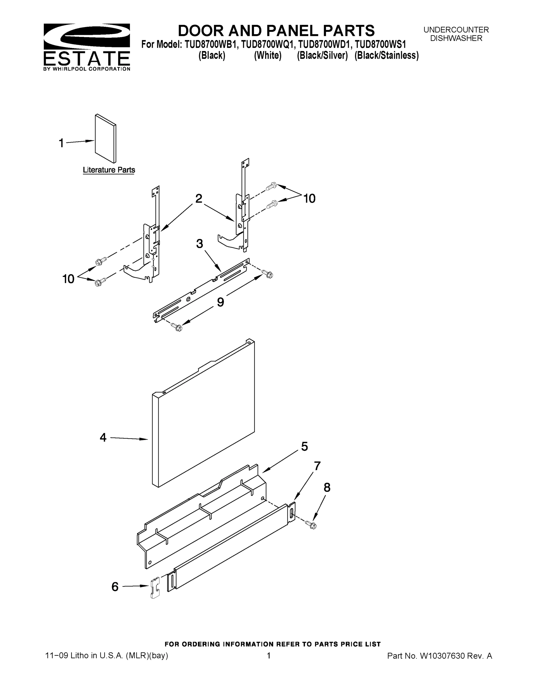 01 - DOOR AND PANEL PARTS