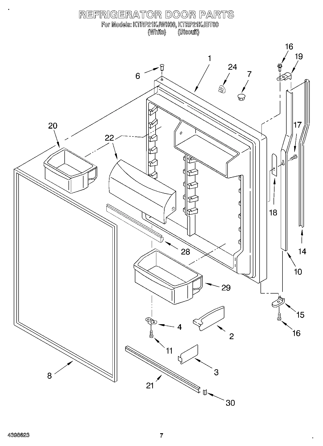 04 - REFRIGERATOR DOOR