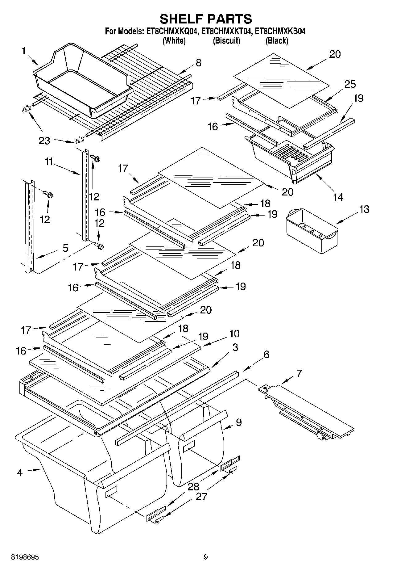05 - SHELF PARTS