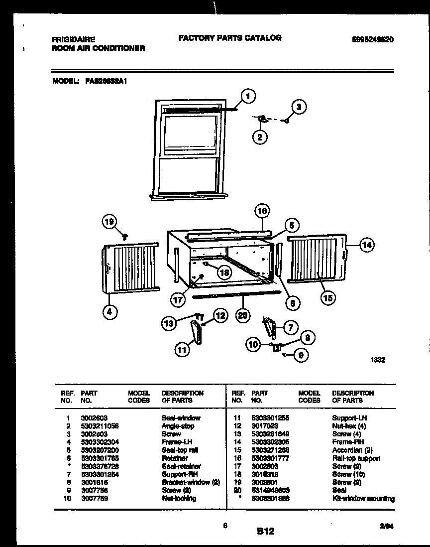 06 - WINDOW MOUNTING PARTS
