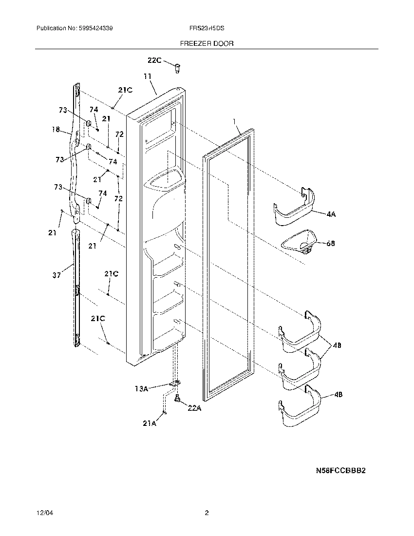 03 - FREEZER DOOR