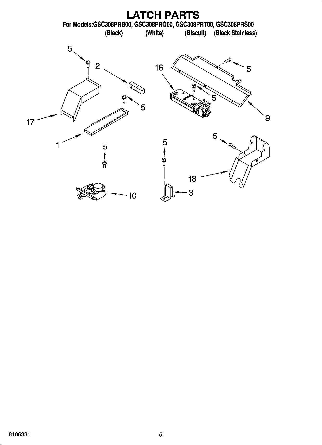 04 - LATCH PARTS