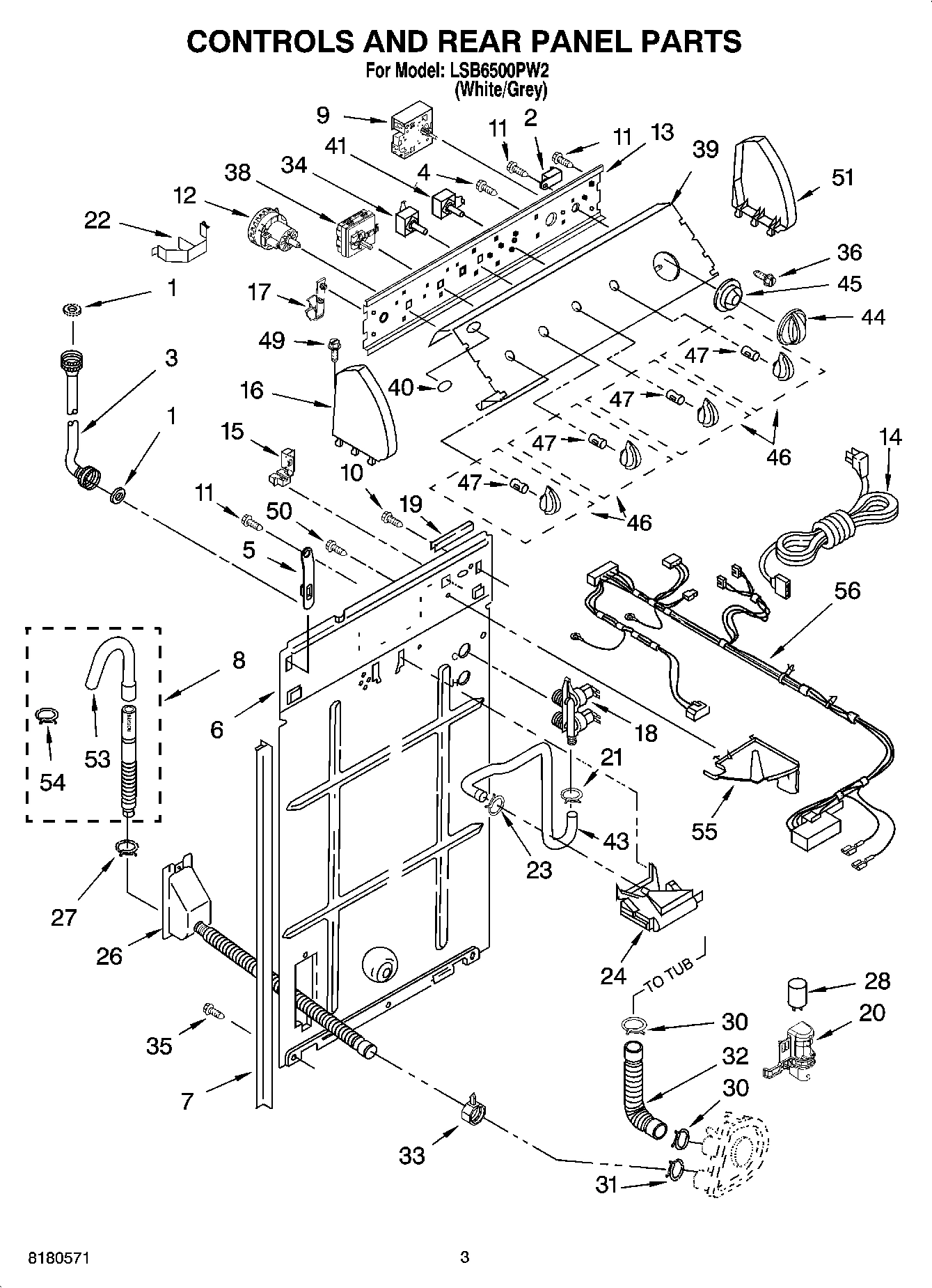 02 - CONTROLS AND REAR PANEL PARTS