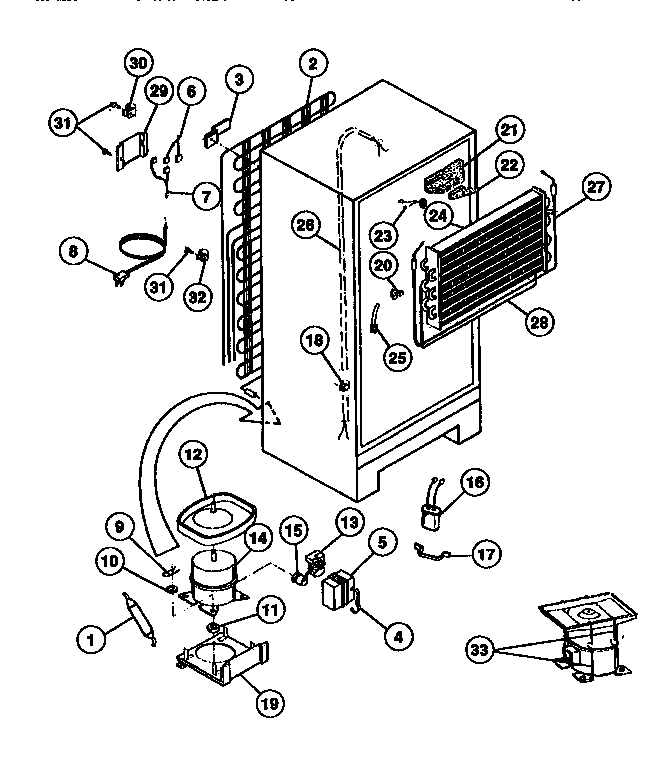 05 - SYSTEM AND AUTOMATIC DEFROST PARTS