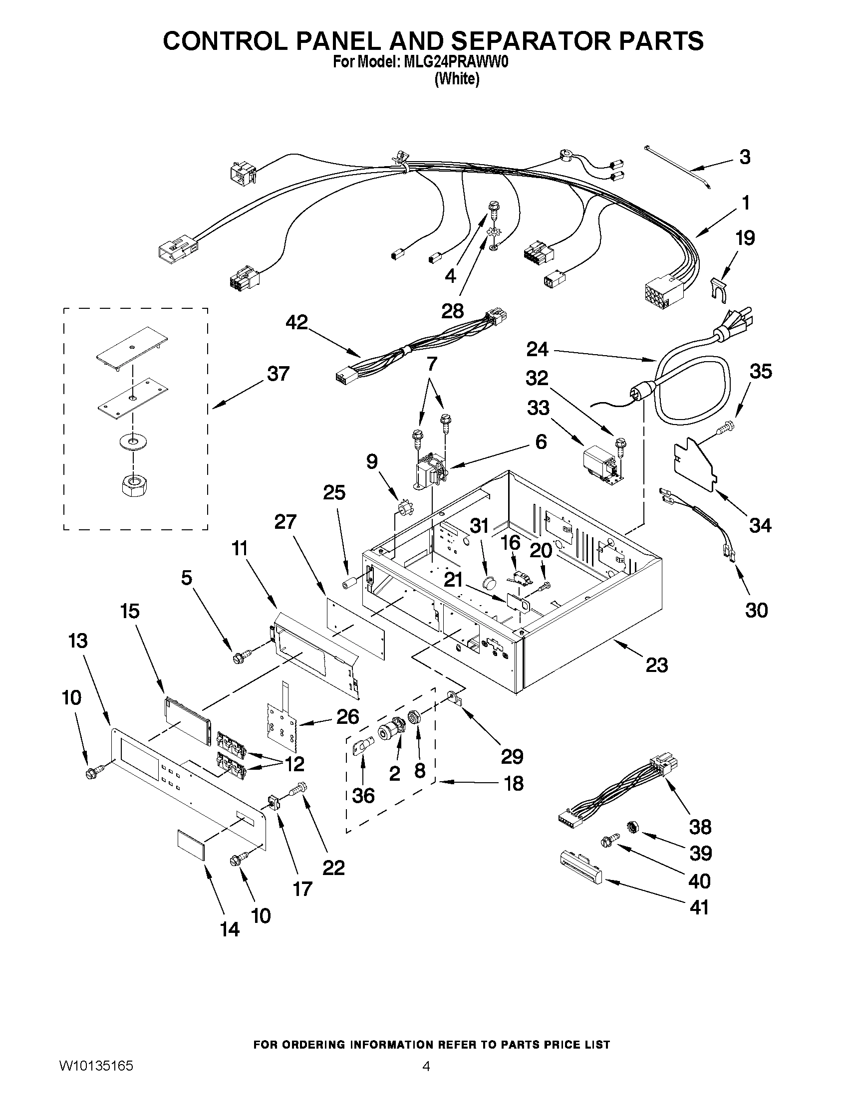 02 - CONTROL PANEL AND SEPARATOR PARTS