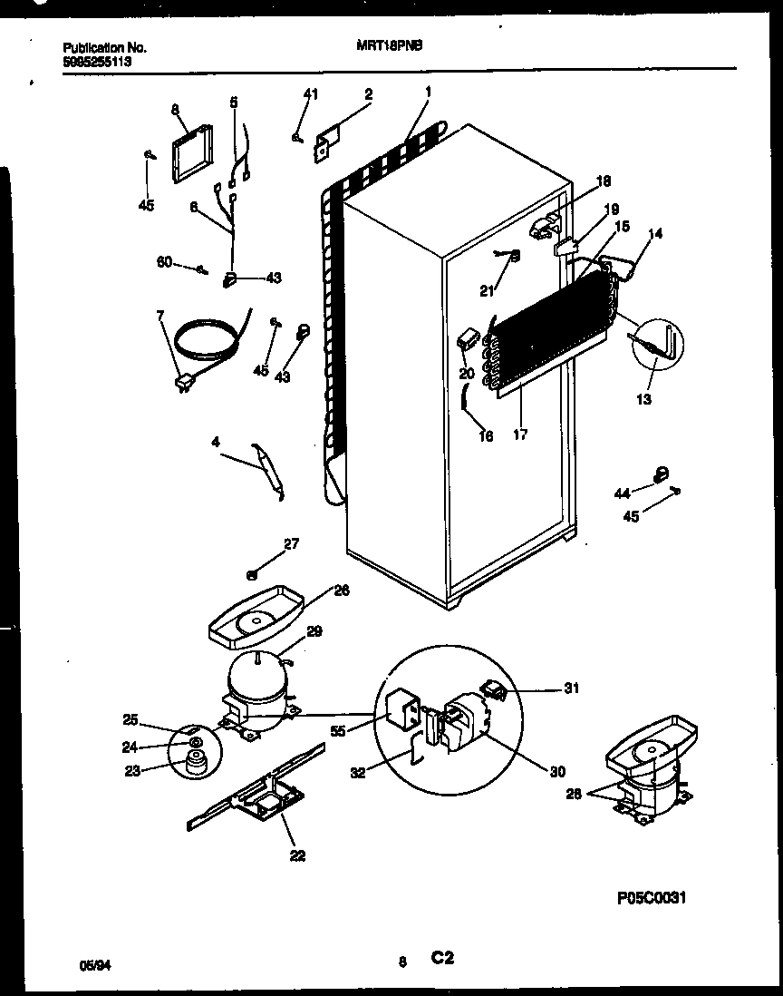 05 - SYSTEM AND AUTOMATIC DEFROST PARTS