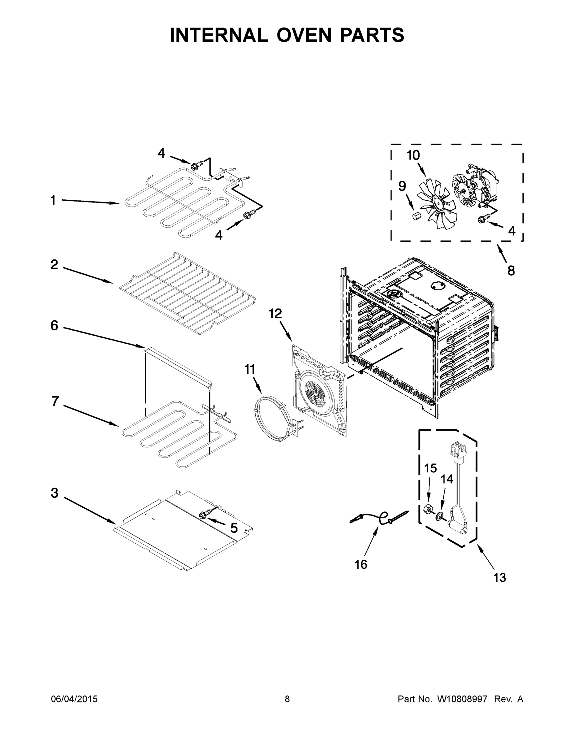 05 - INTERNAL OVEN PARTS