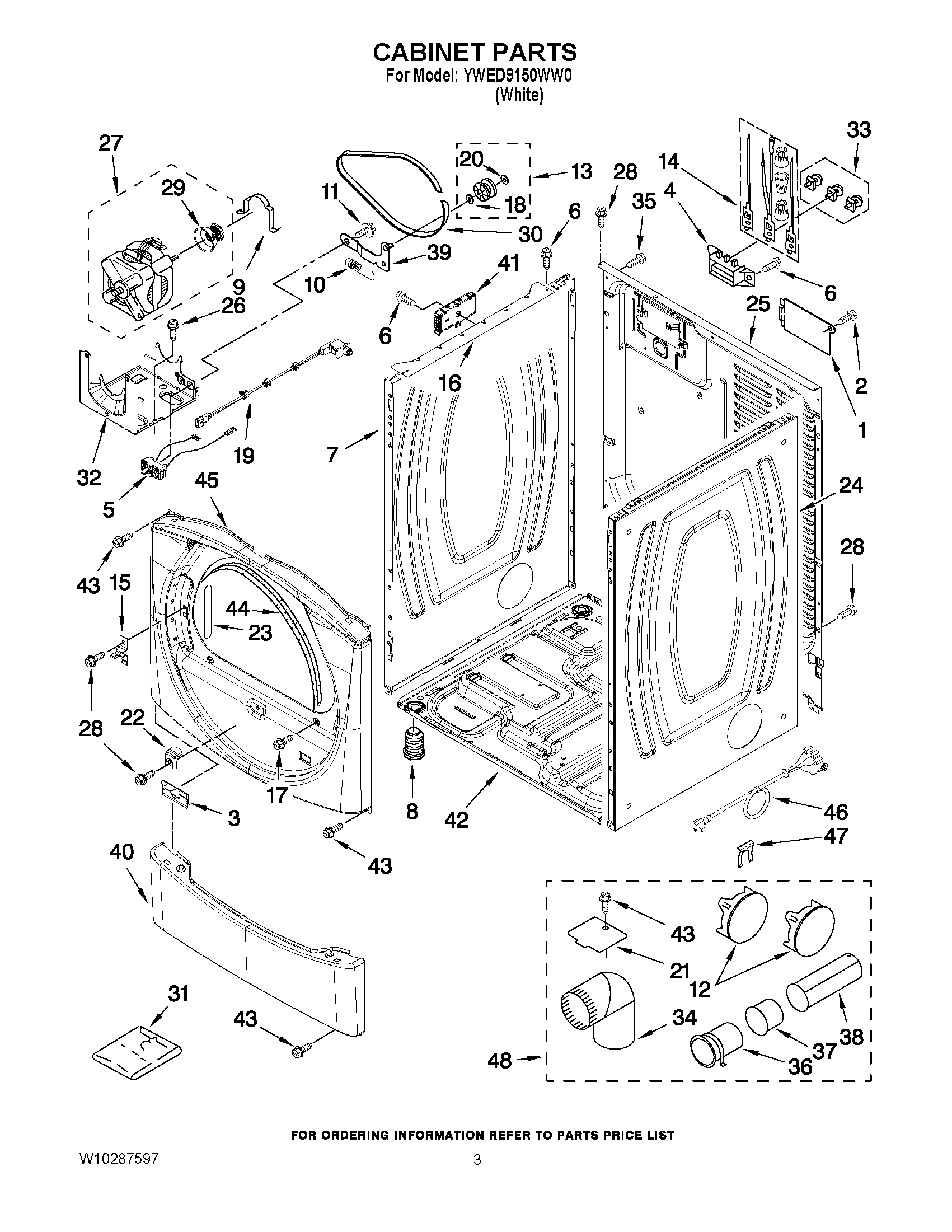 02 - CABINET PARTS
