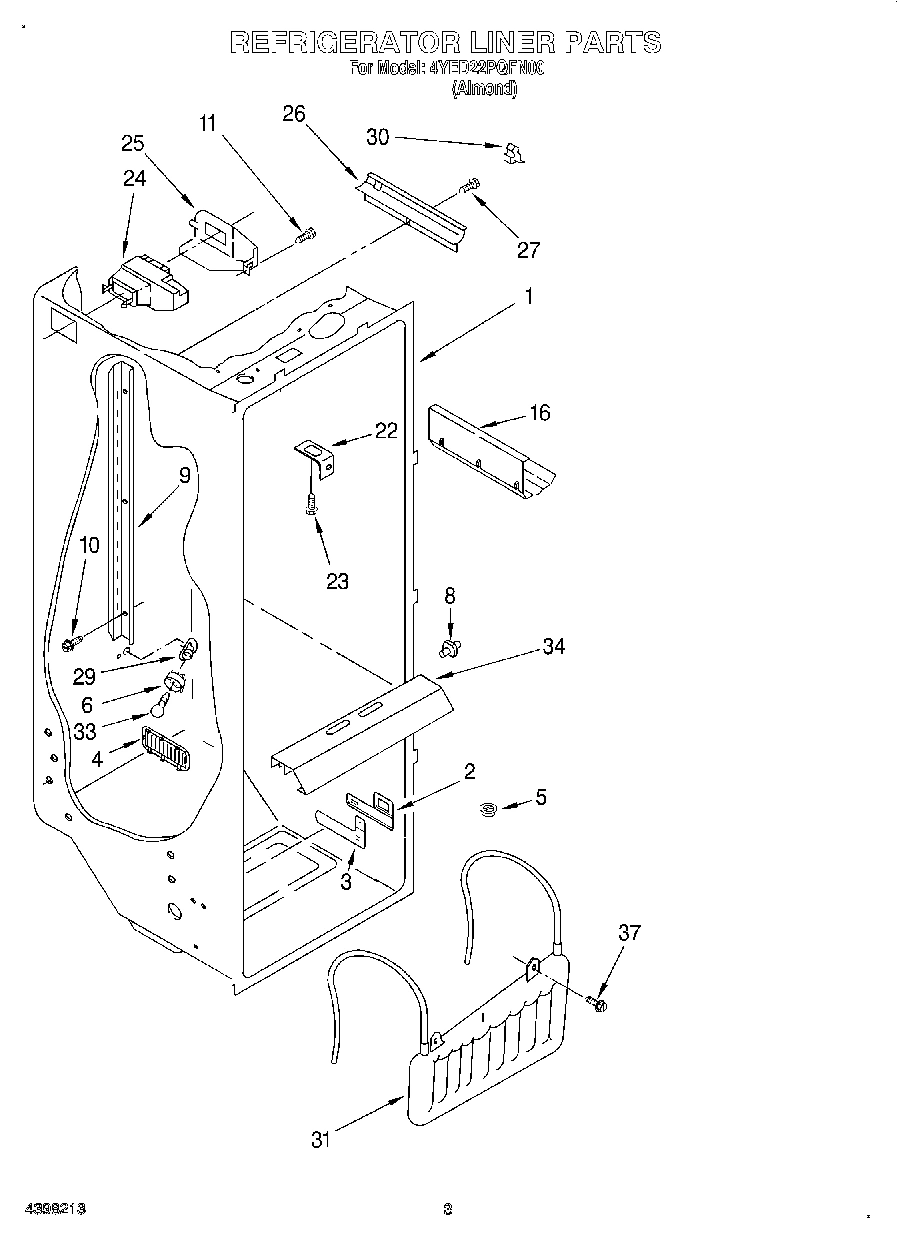02 - REFRIGERATOR LINER