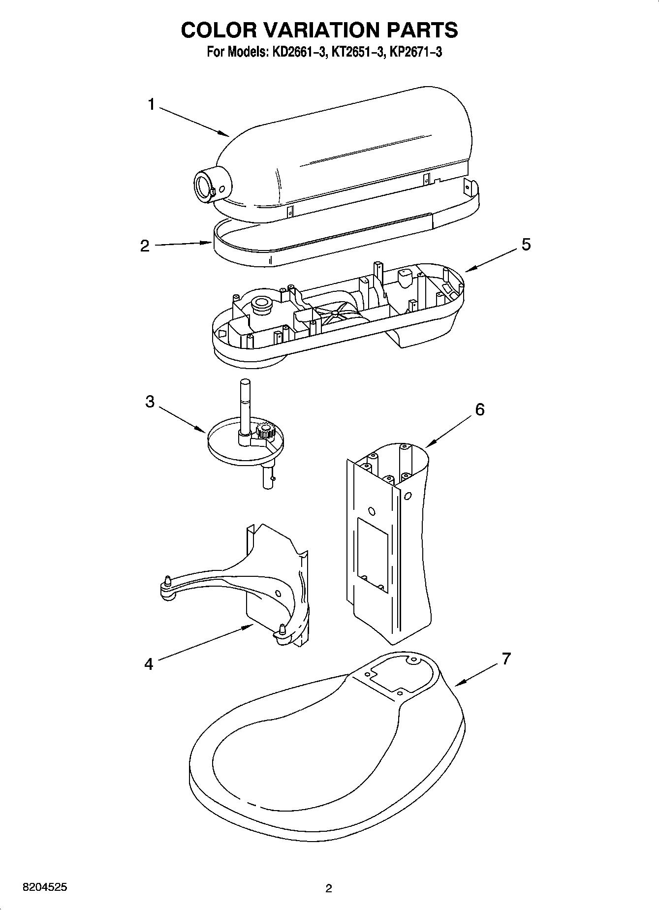 01 - COLOR VARIATION PARTS