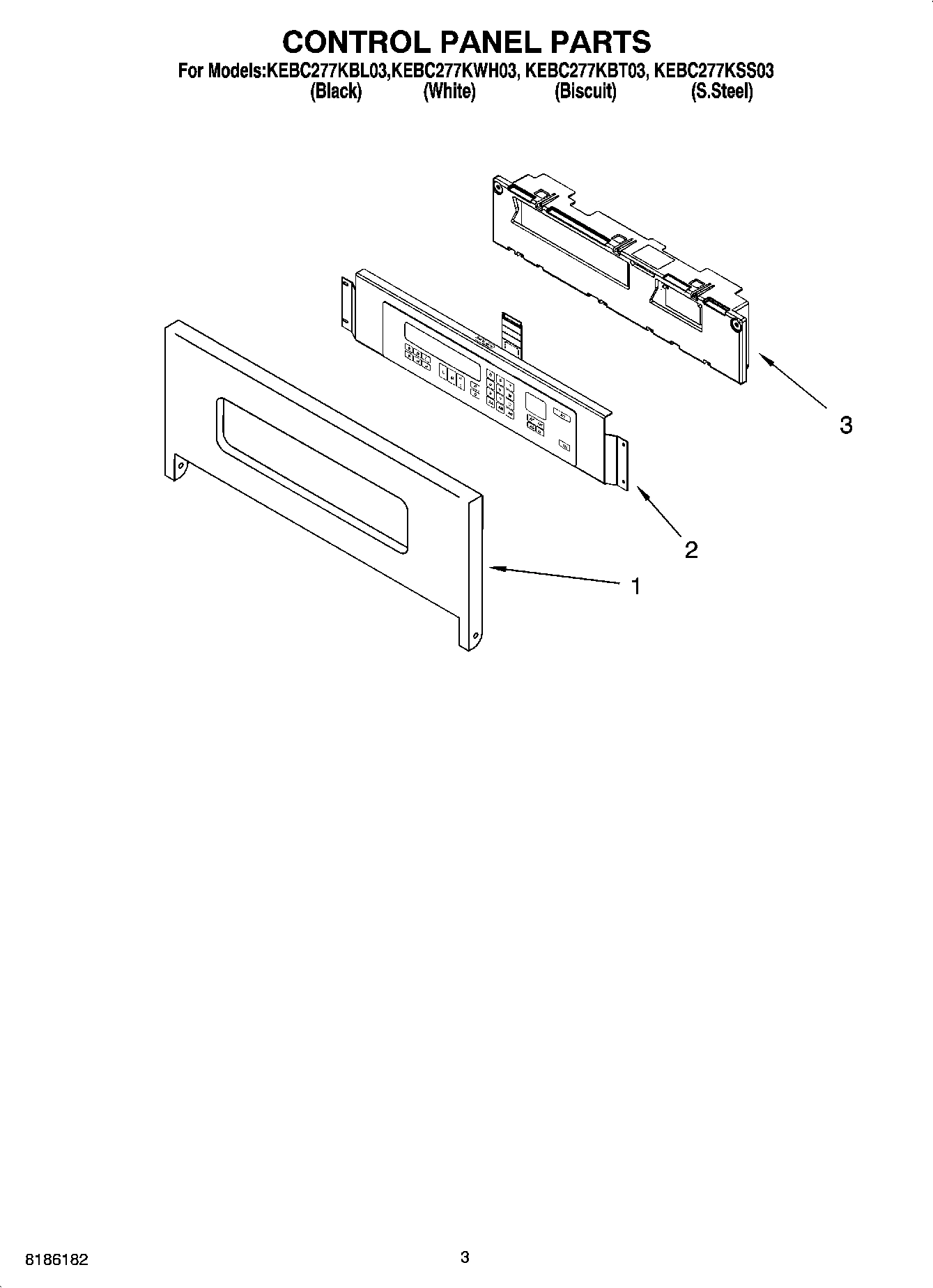 02 - CONTROL PANEL PARTS