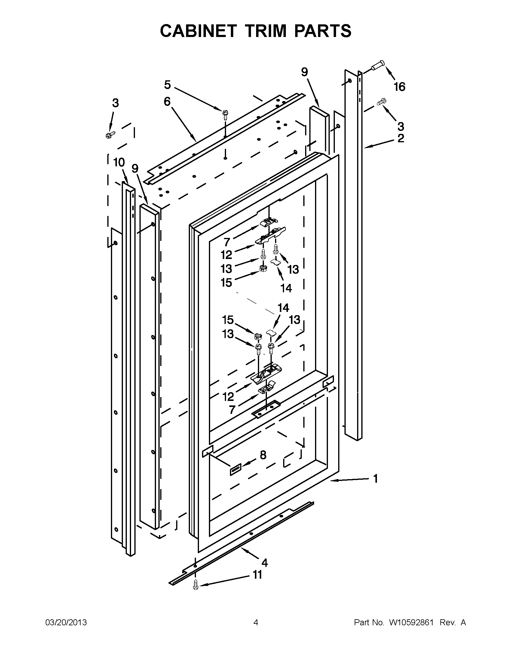 02 - CABINET TRIM PARTS