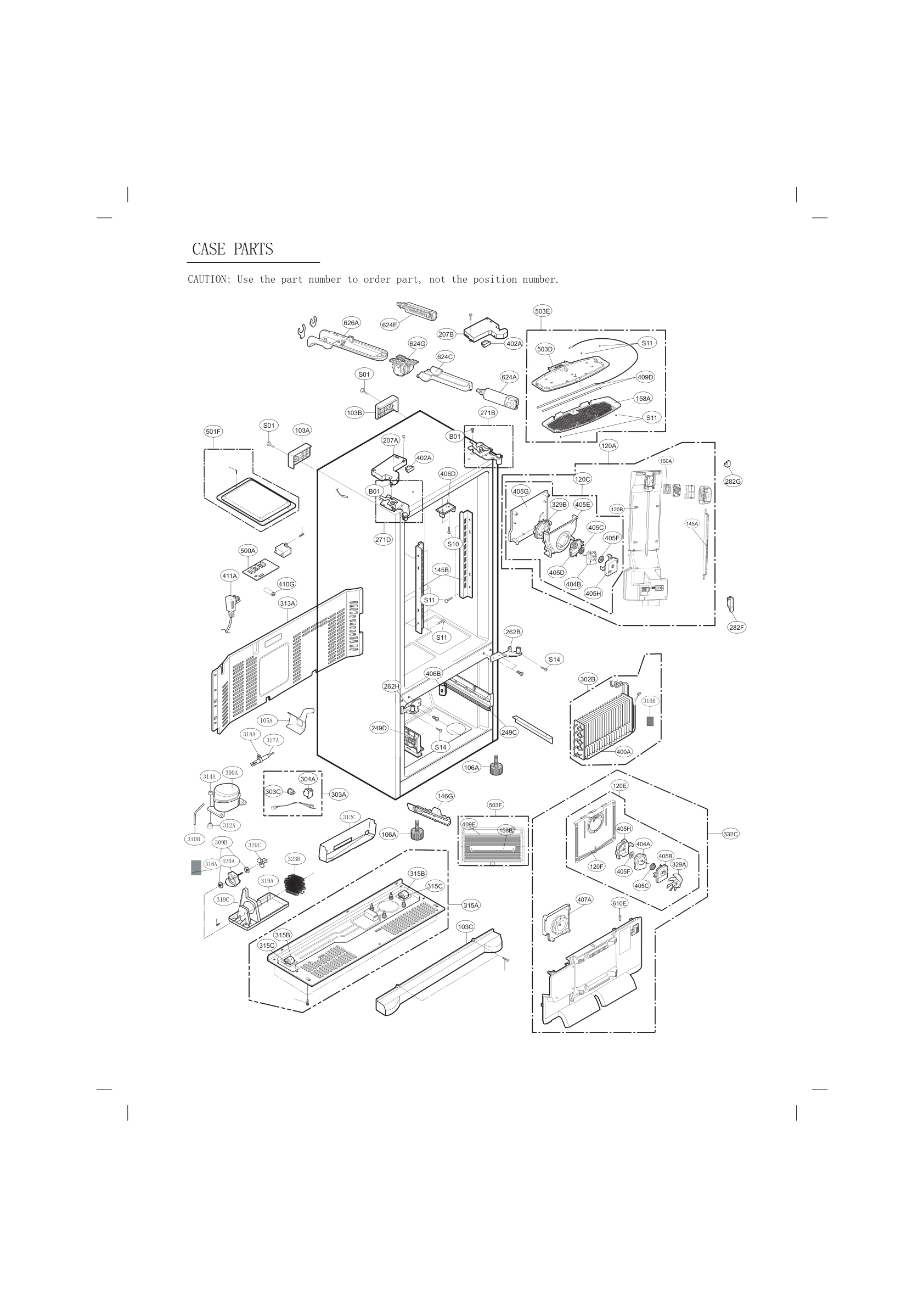 CASE PARTS