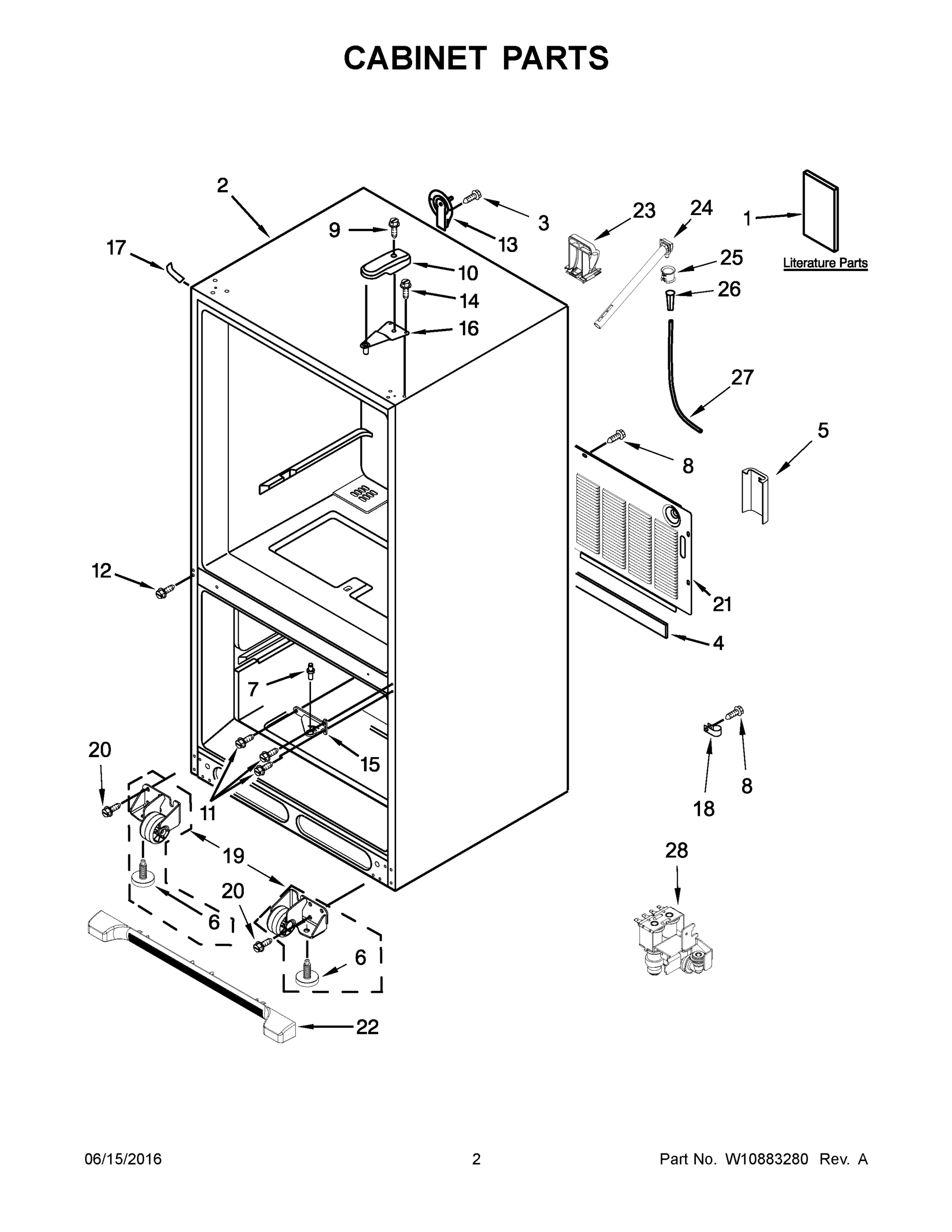 02 - CABINET PARTS