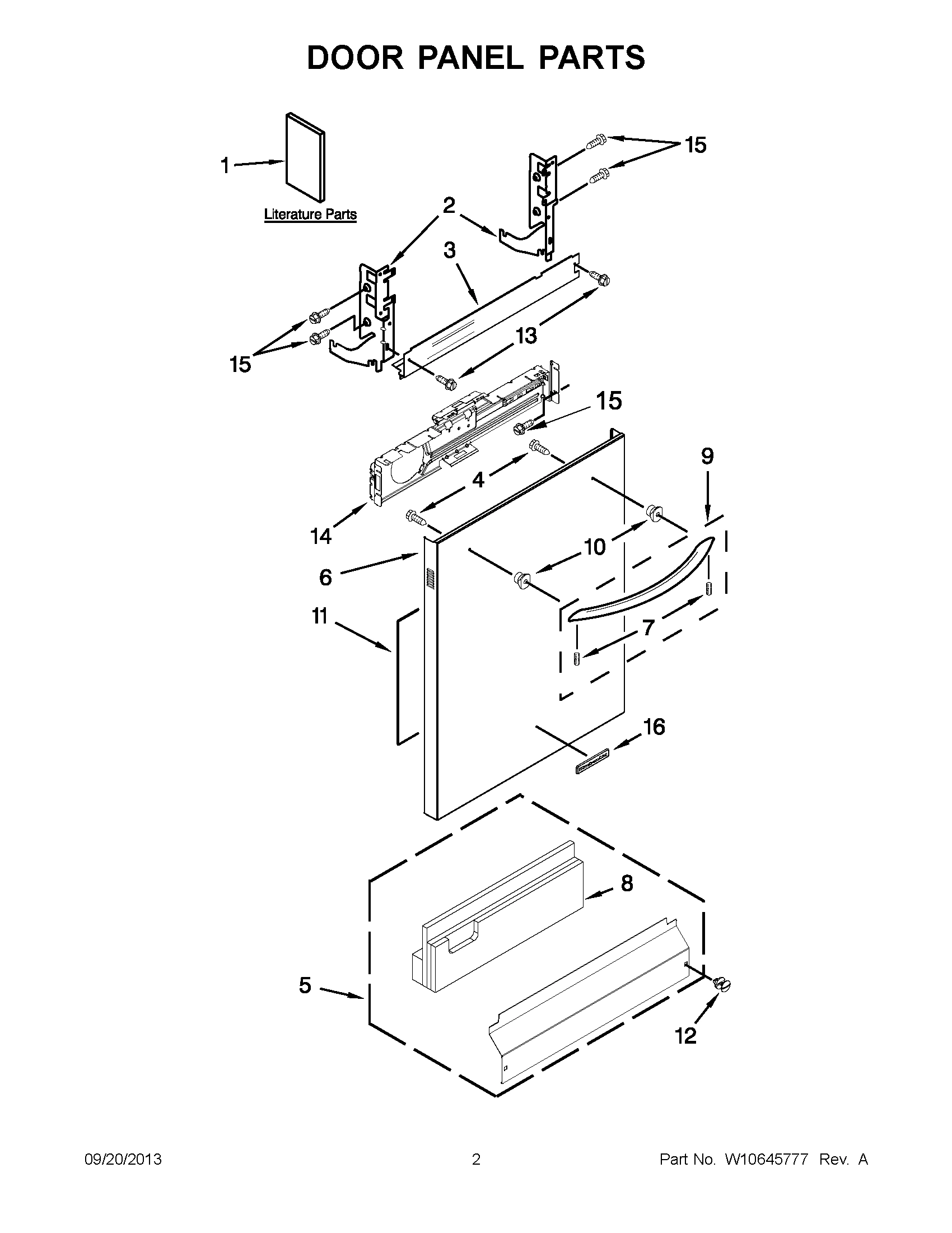02 - DOOR PANEL PARTS