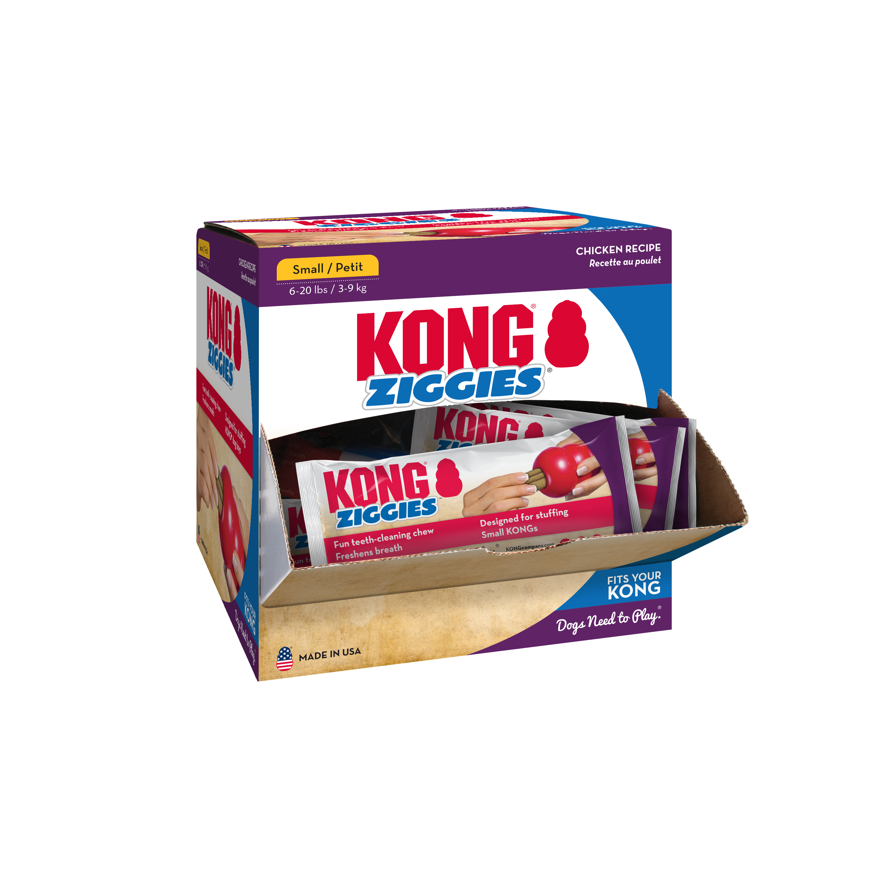 Kong ziggies clearance