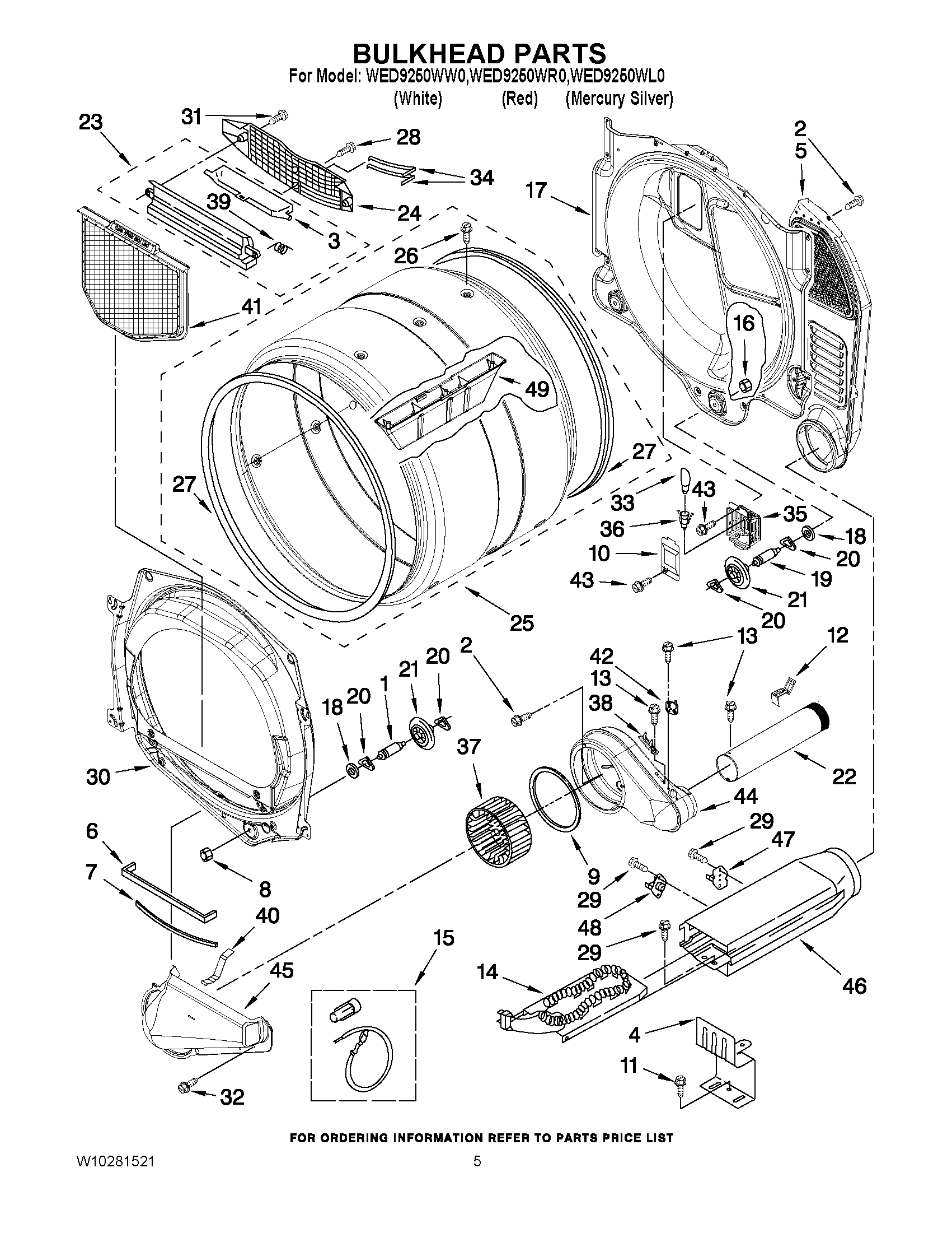 03 - BULKHEAD PARTS