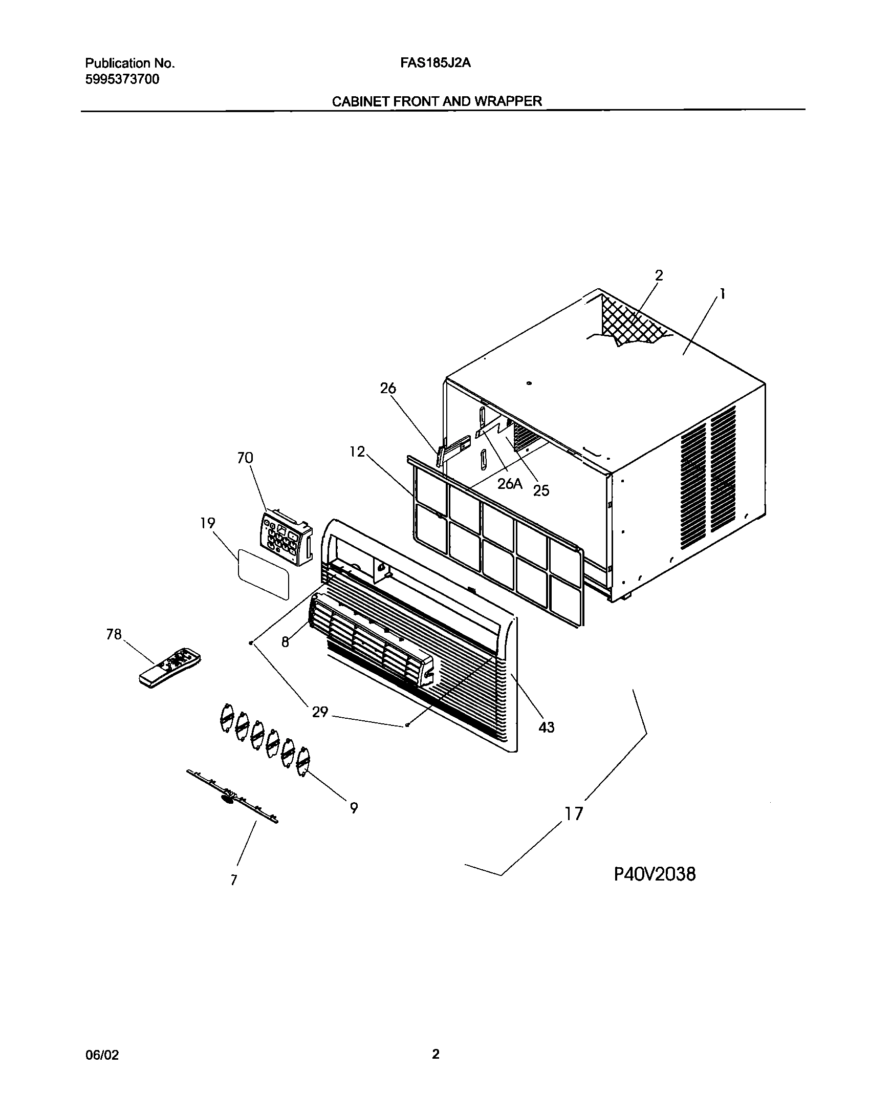 03 - CABINET FRONT & WRAPPER