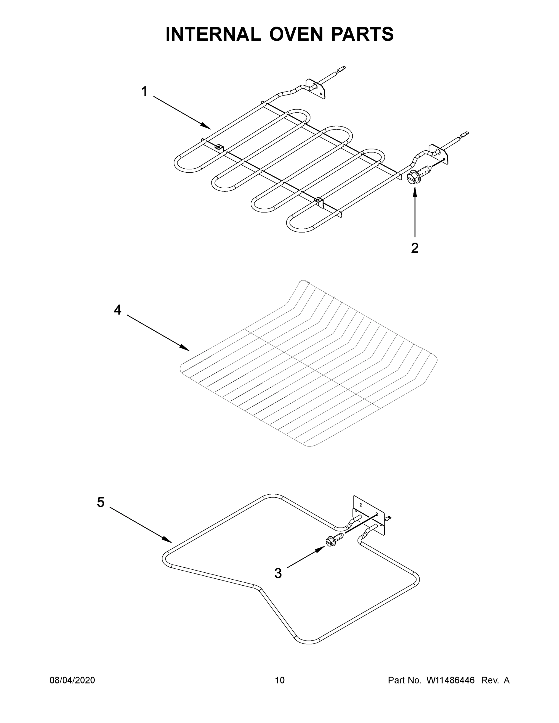 06 - INTERNAL OVEN PARTS
