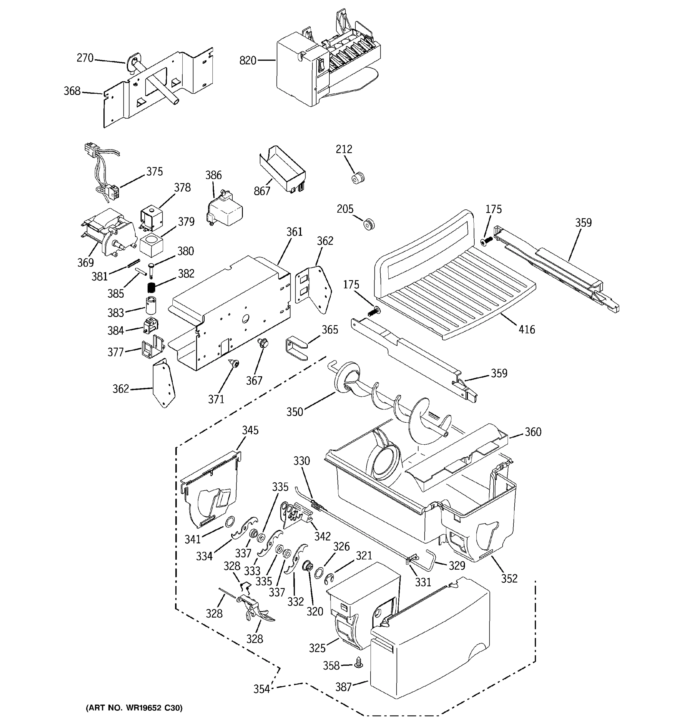 ICE MAKER & DISPENSER