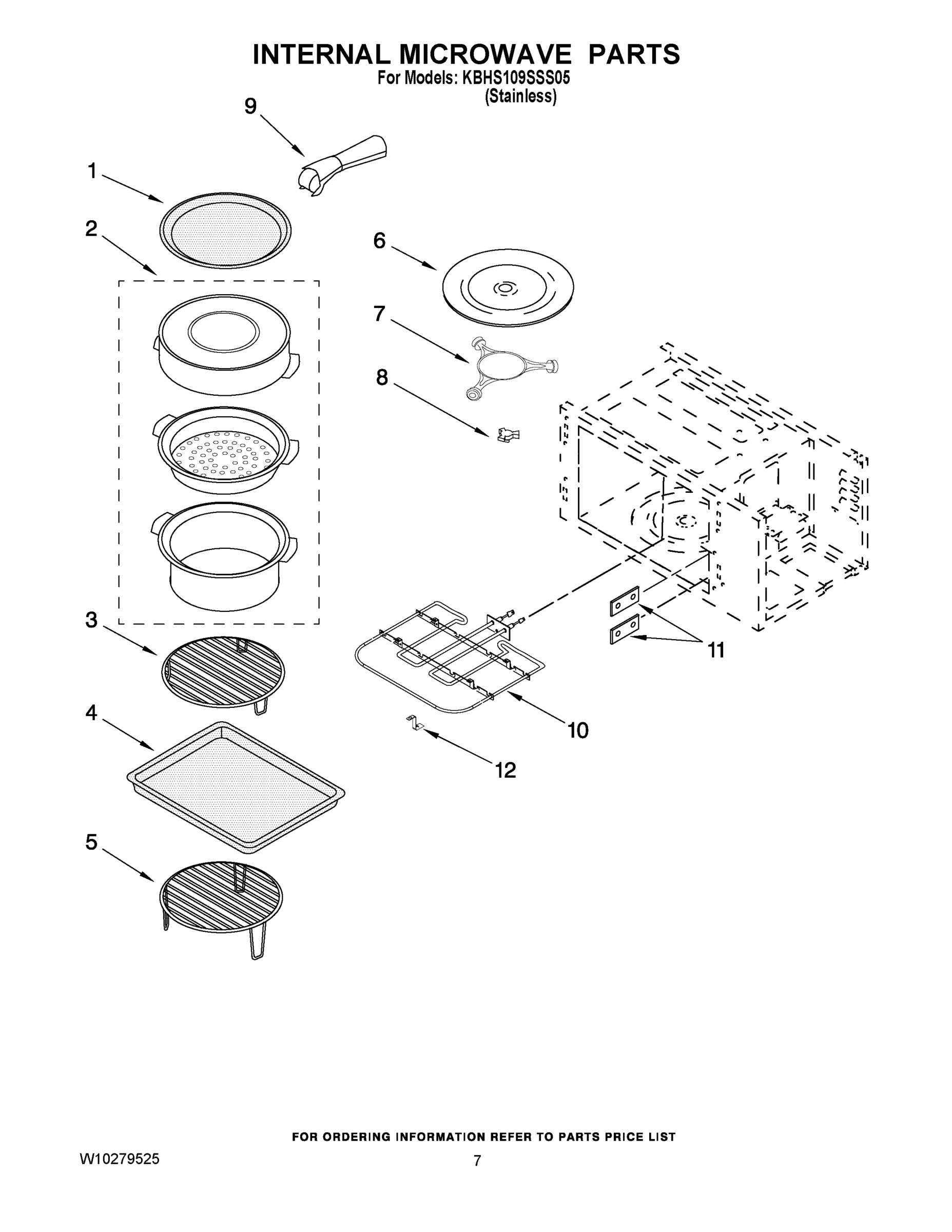 05 - INTERNAL MICROWAVE PARTS