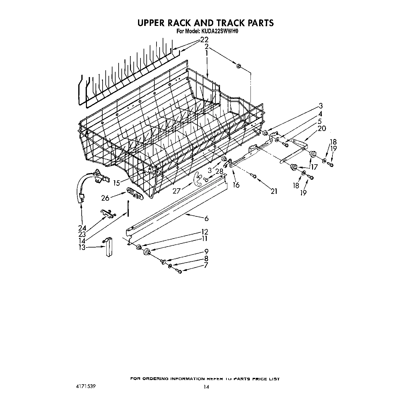 11 - UPPER RACK AND TRACK