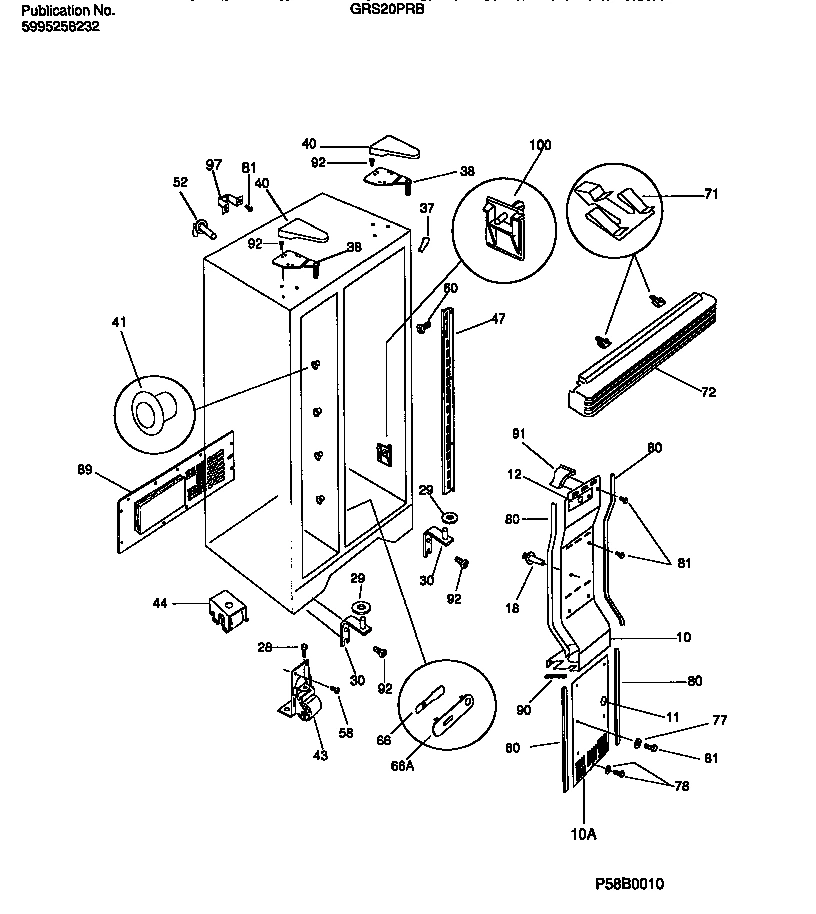 04 - CABINET, LIGHT SHIELDS, MULLION