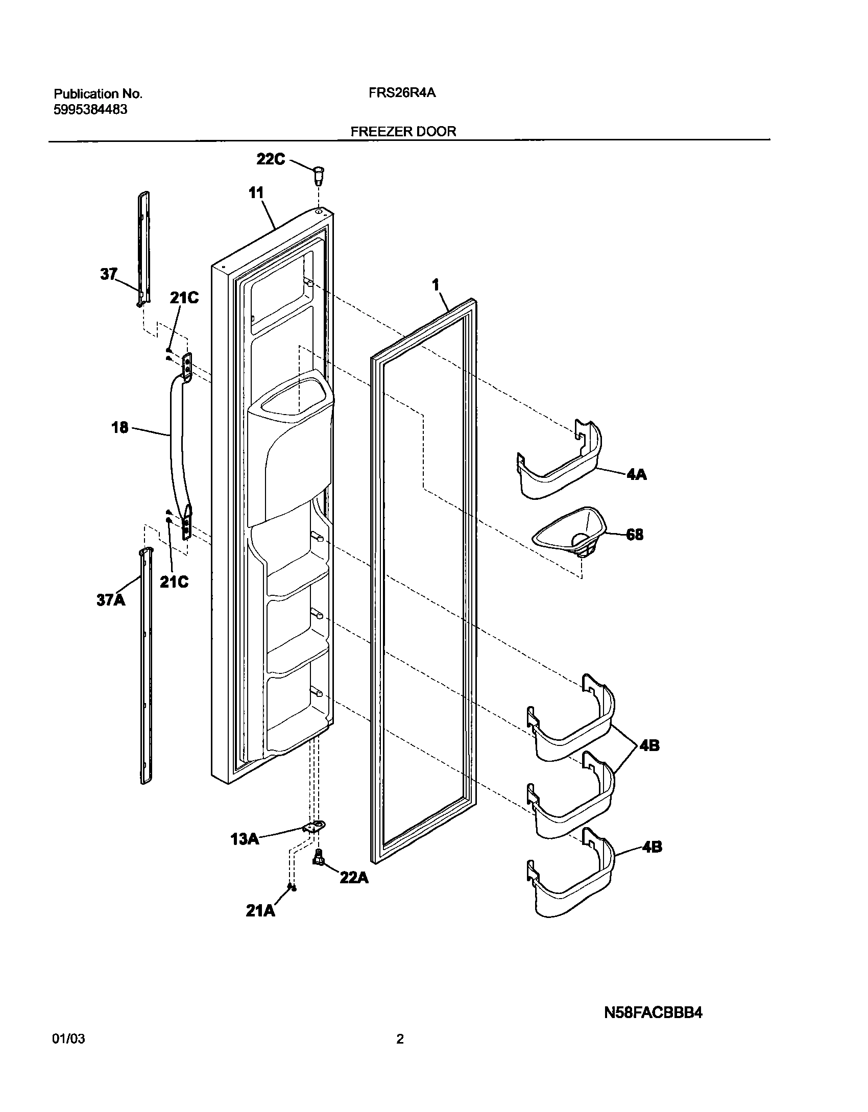 03 - FREEZER DOOR