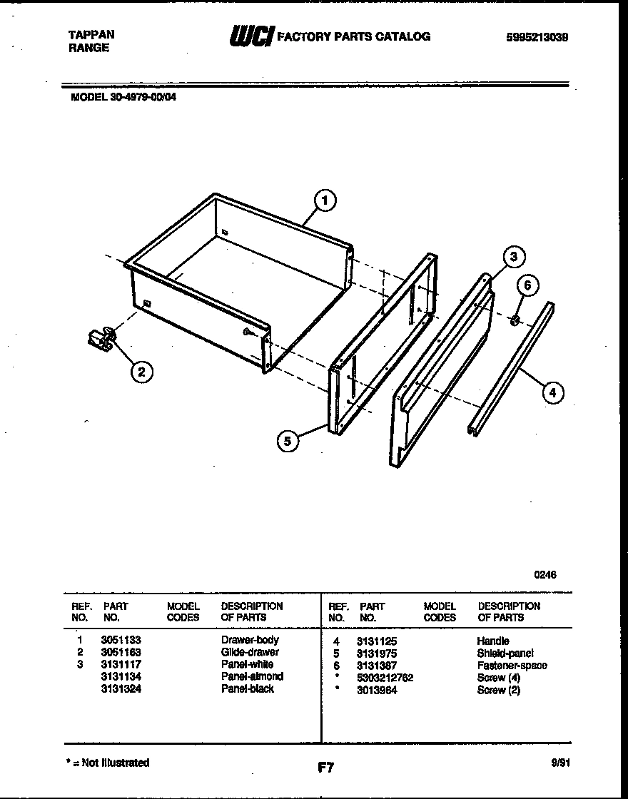 04 - DRAWER PARTS