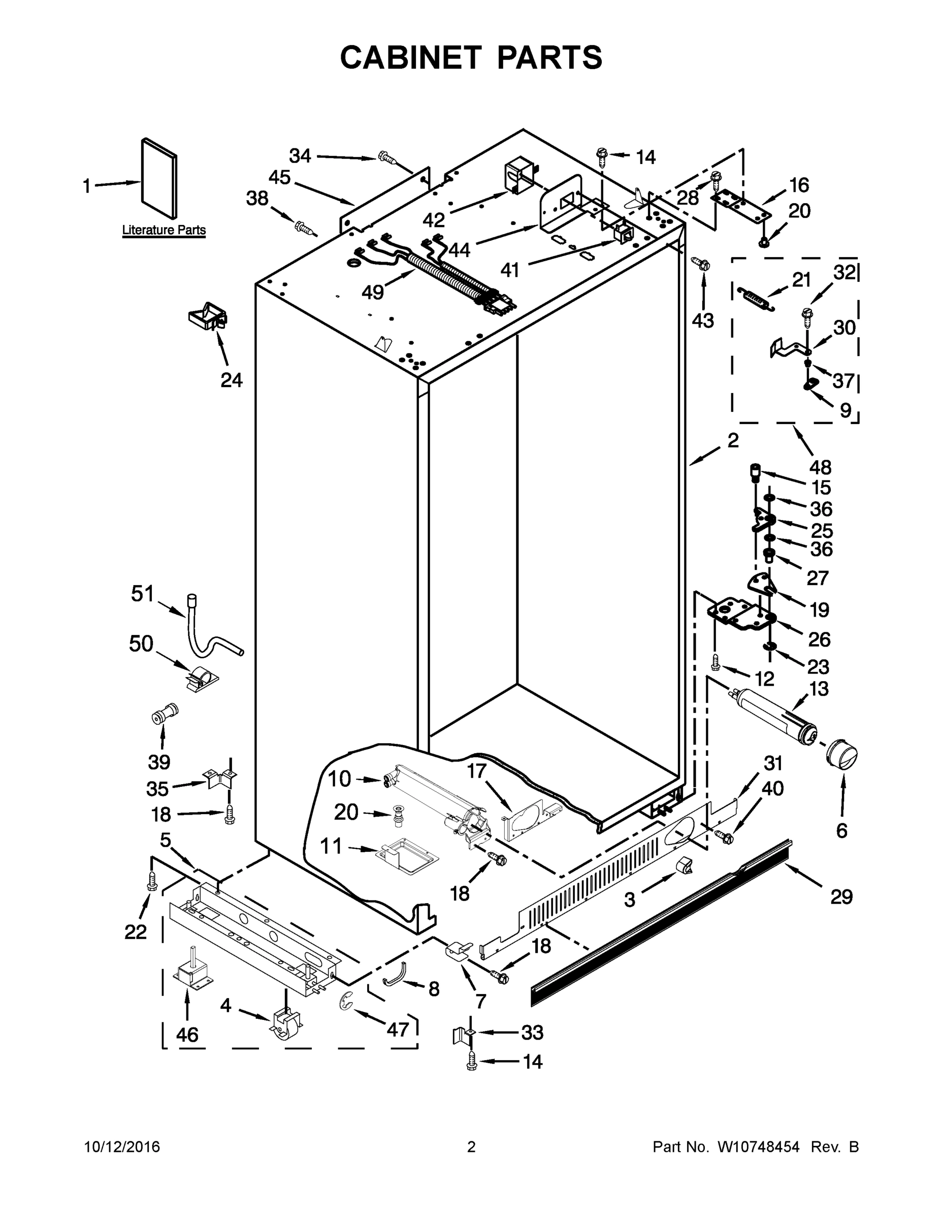 02 - CABINET PARTS