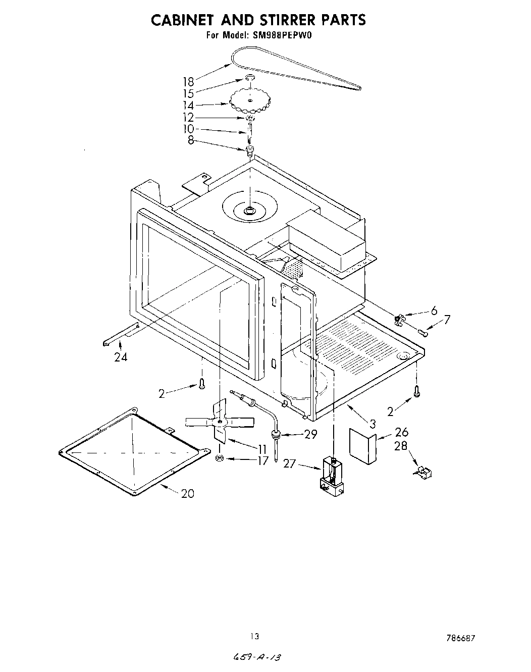 10 - CABINET AND STIRRER