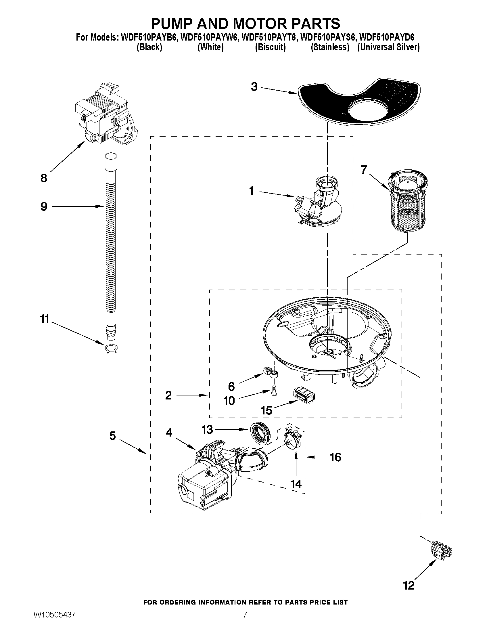 06 - PUMP AND MOTOR PARTS