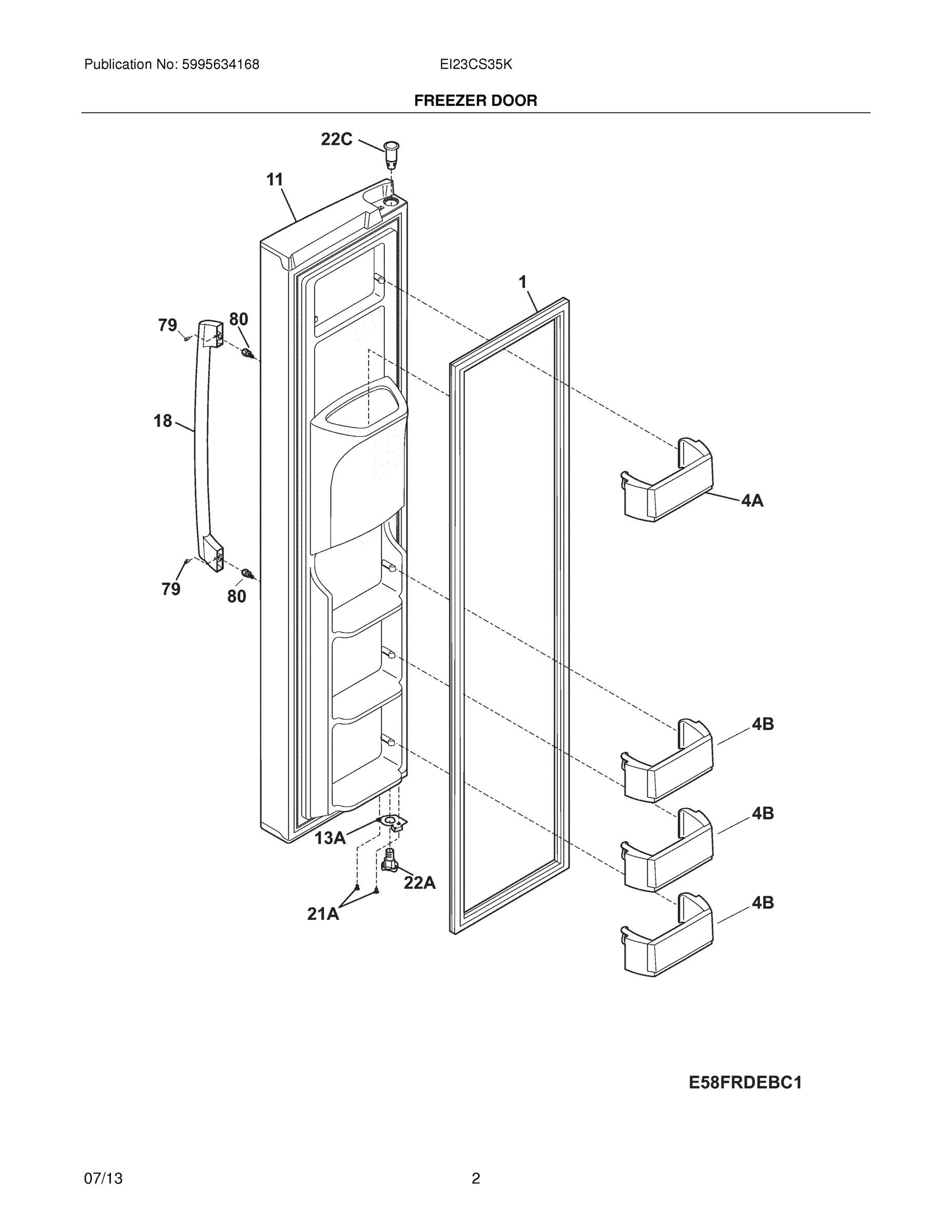 03 - FREEZER DOOR