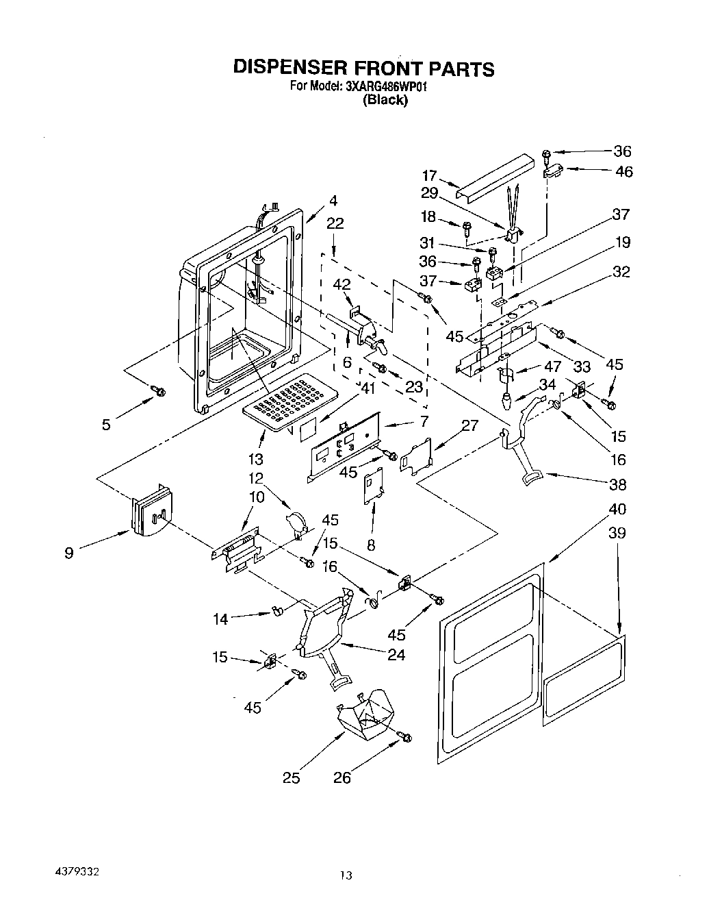 08 - DISPENSER FRONT