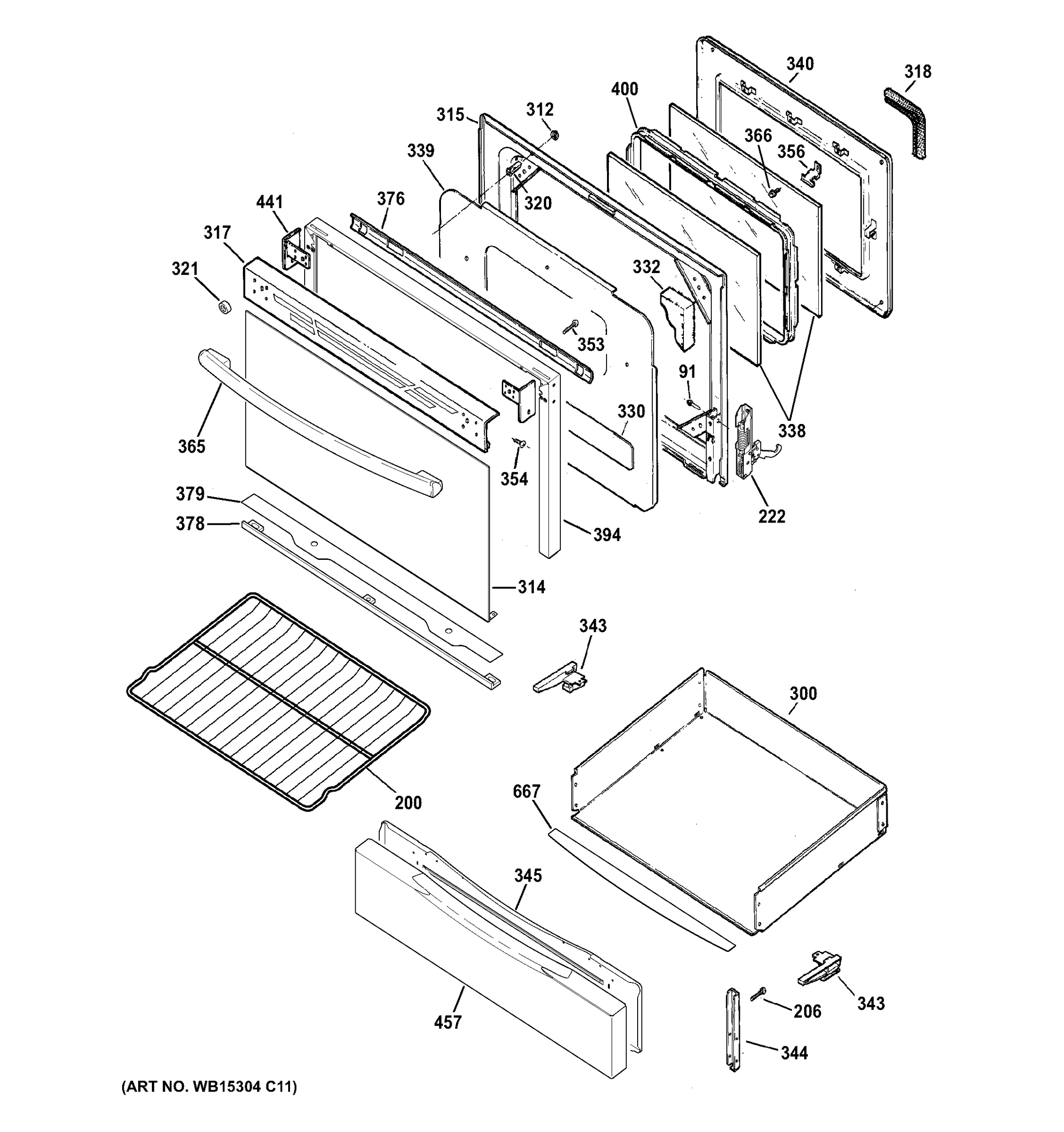 DOOR & DRAWER PARTS