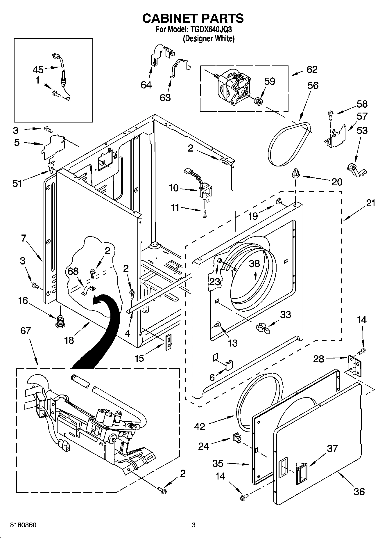 02 - CABINET PARTS