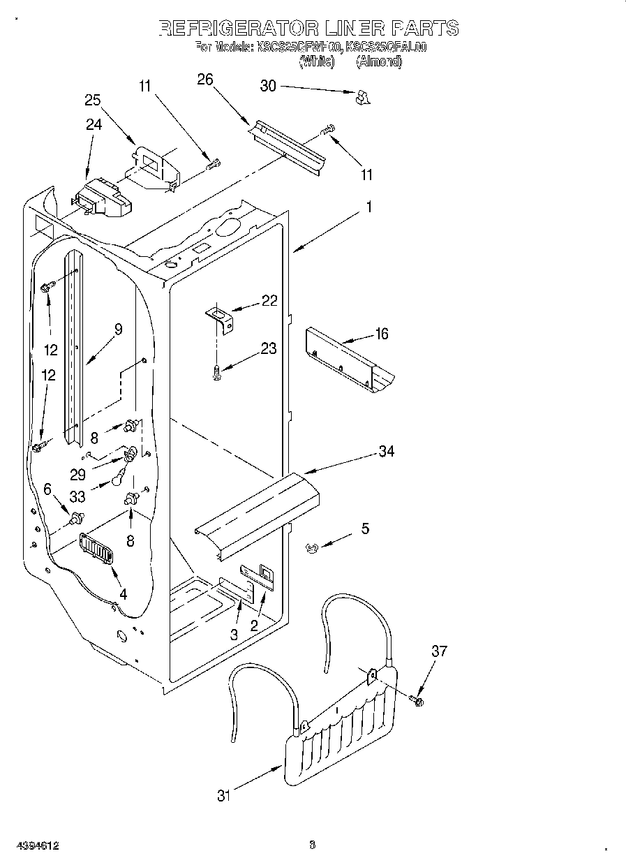 02 - REFRIGERATOR LINER