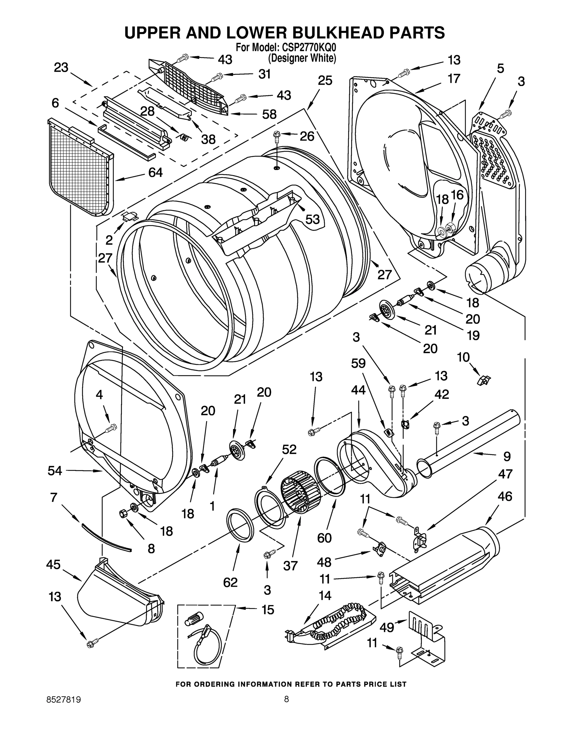 08 - UPPER/LOWER BULKHEAD PARTS/OPTIONAL