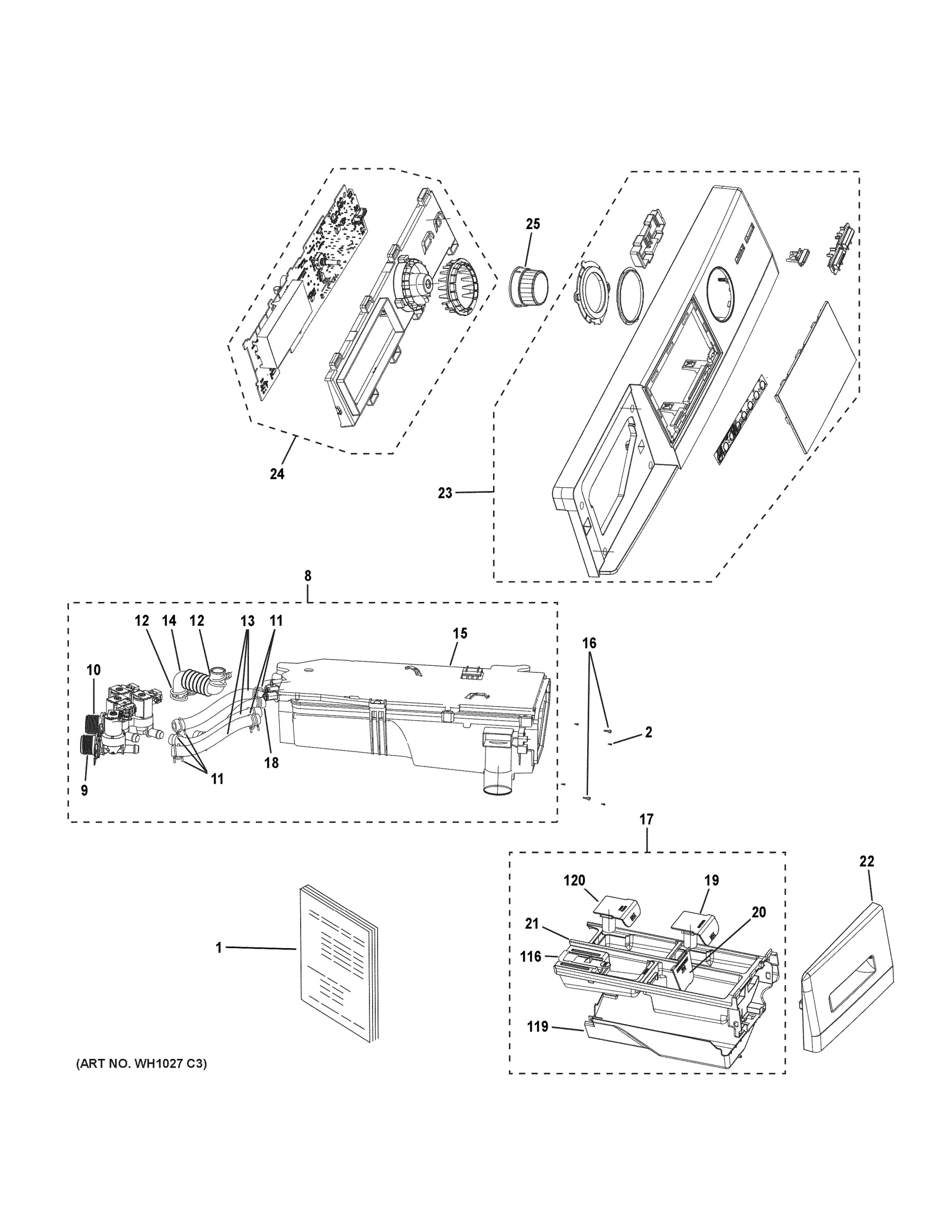 CONTROLS & DISPENSER