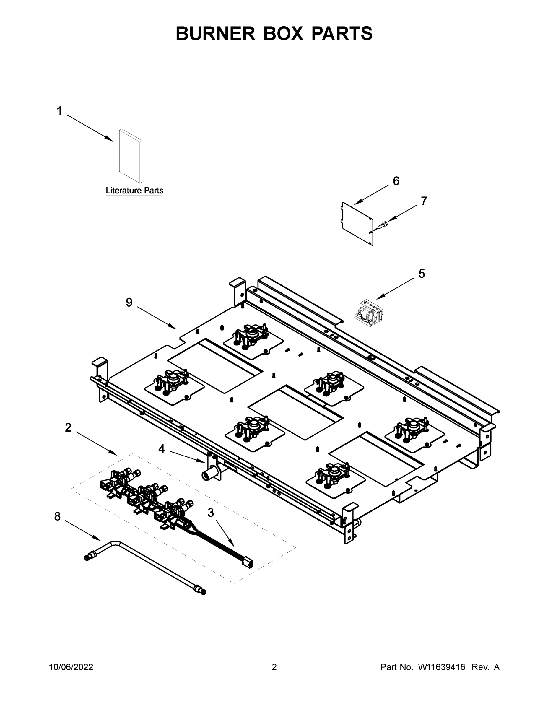 02 - BURNER BOX PARTS