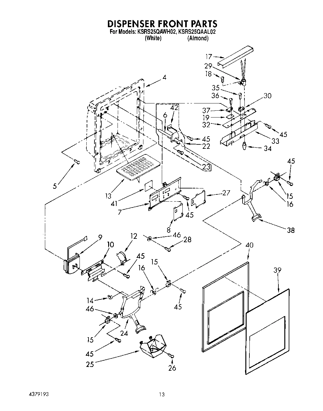 08 - DISPENSER FRONT