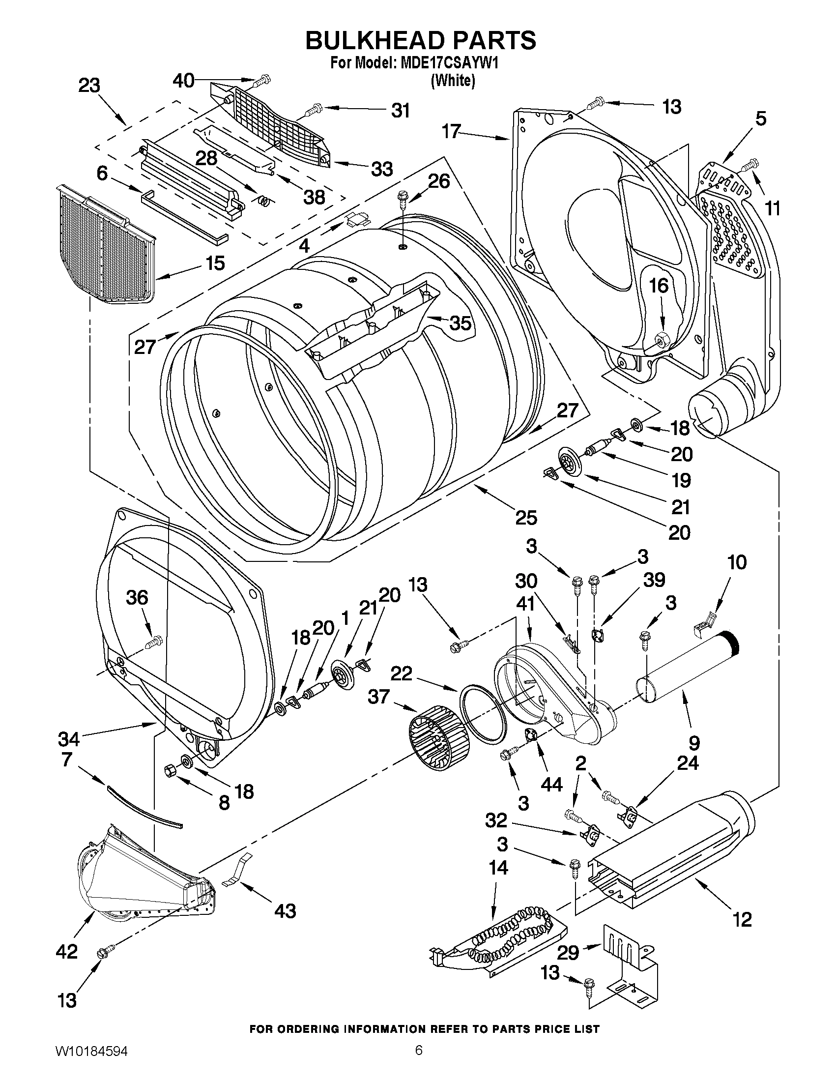 03 - BULKHEAD PARTS