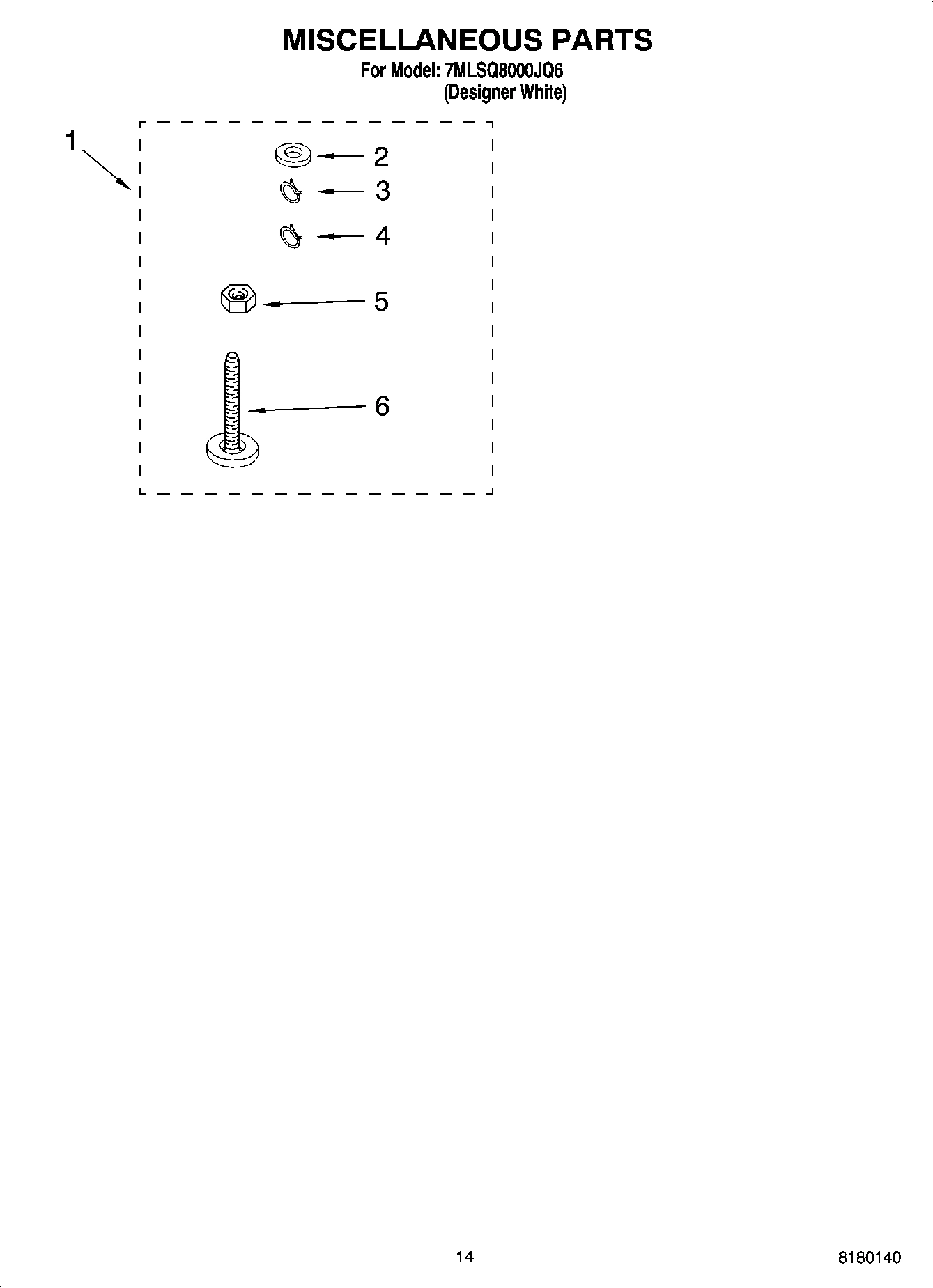 10 - MISCELLANEOUS PARTS OPTIONAL PARTS (NOT INCLUDED)